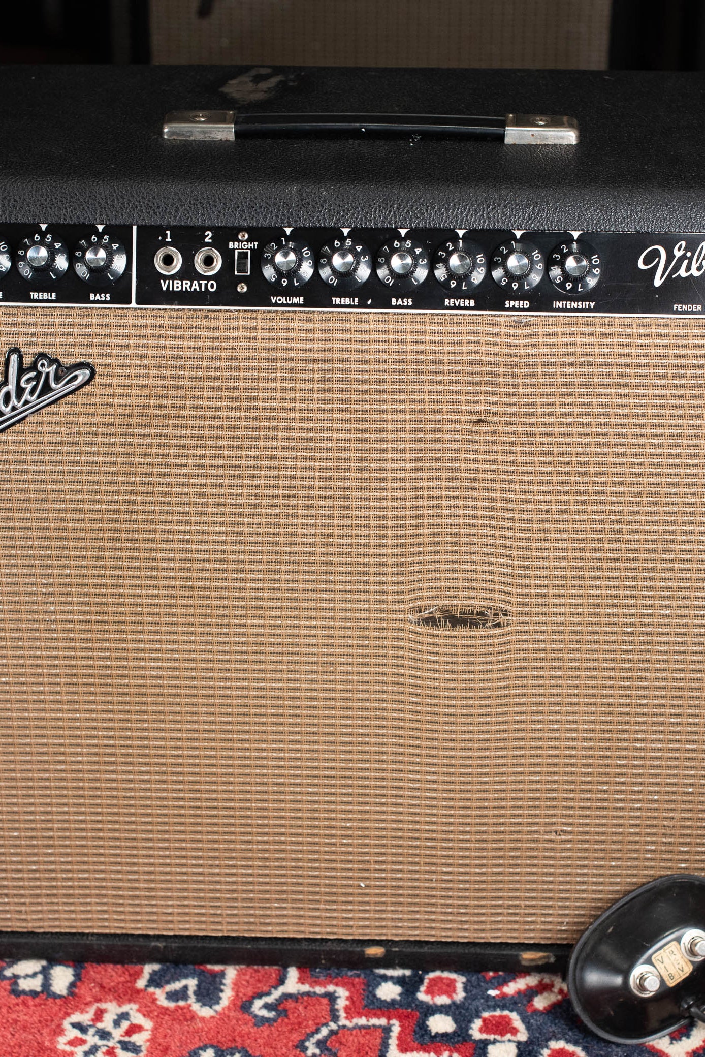 vintage Fender Vibroverb amp