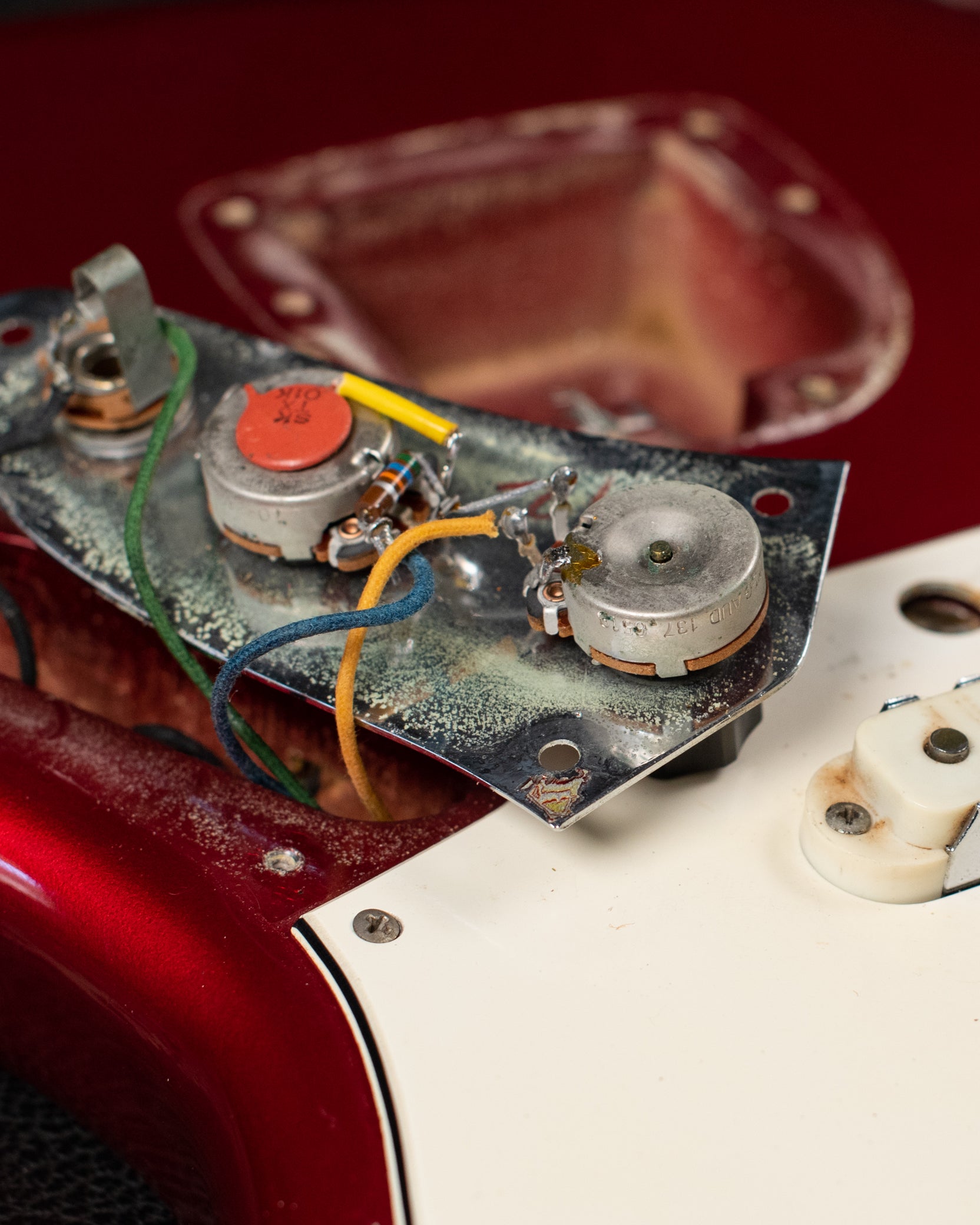 Potentiometers, control cavity, date codes