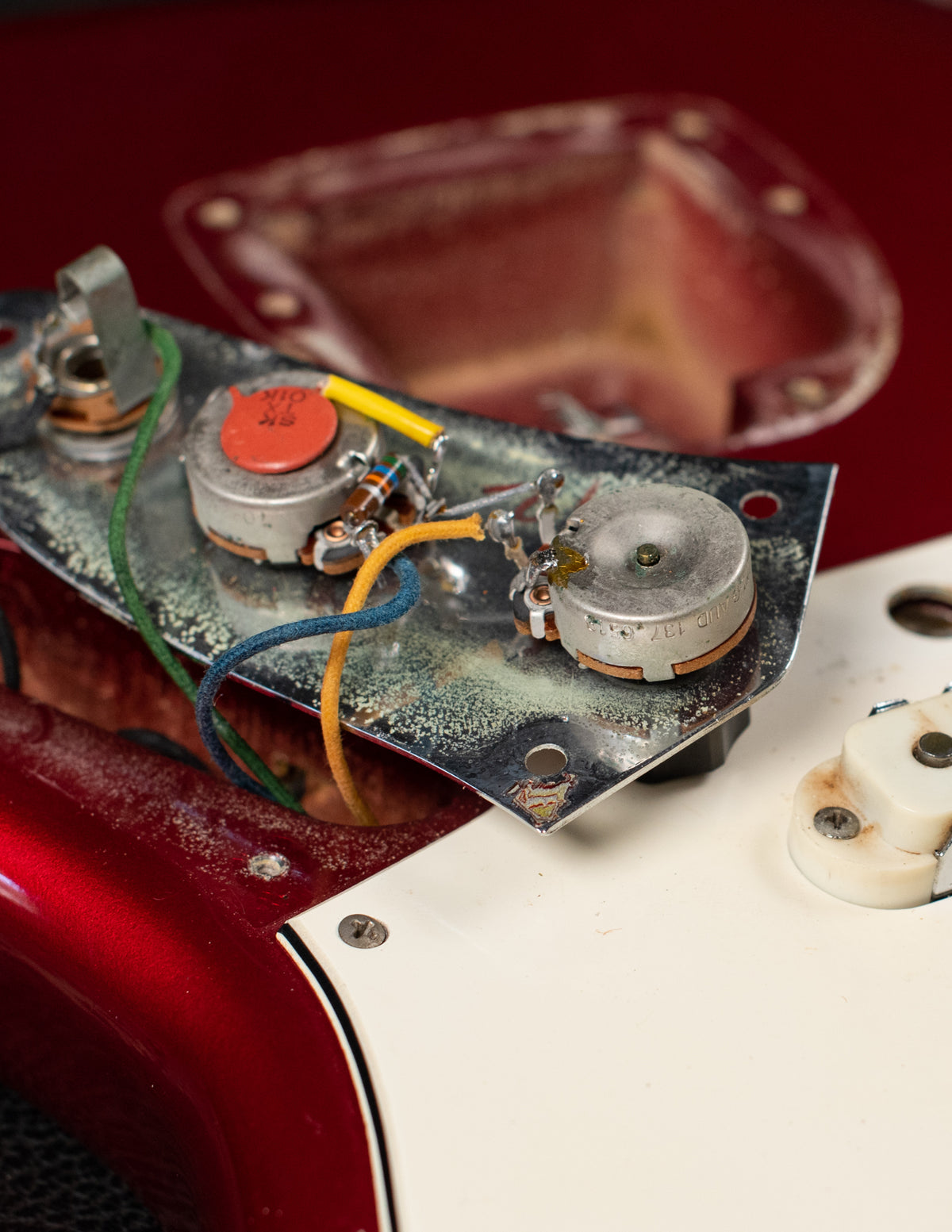Potentiometers, control cavity, date codes