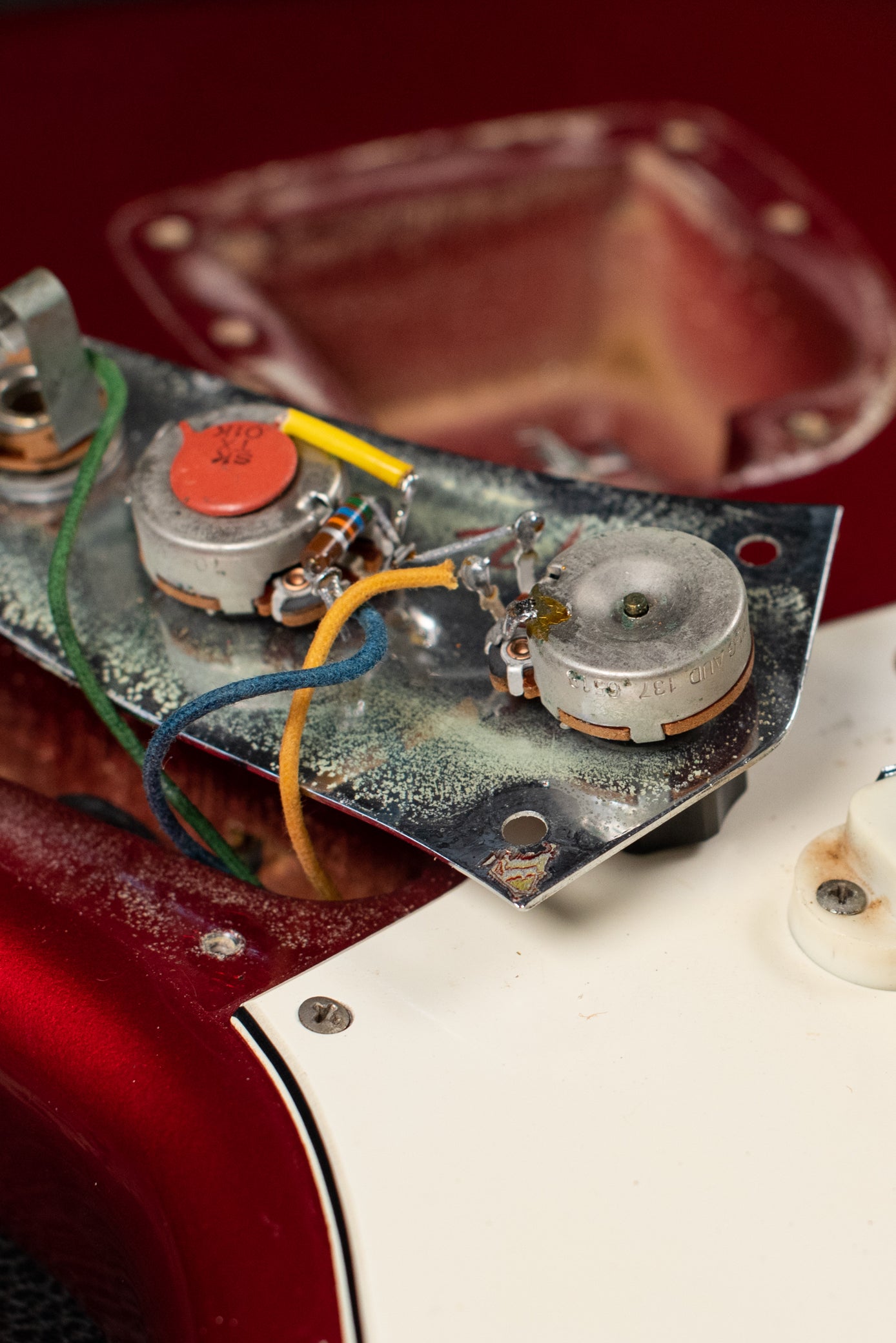 Potentiometers, control cavity, date codes