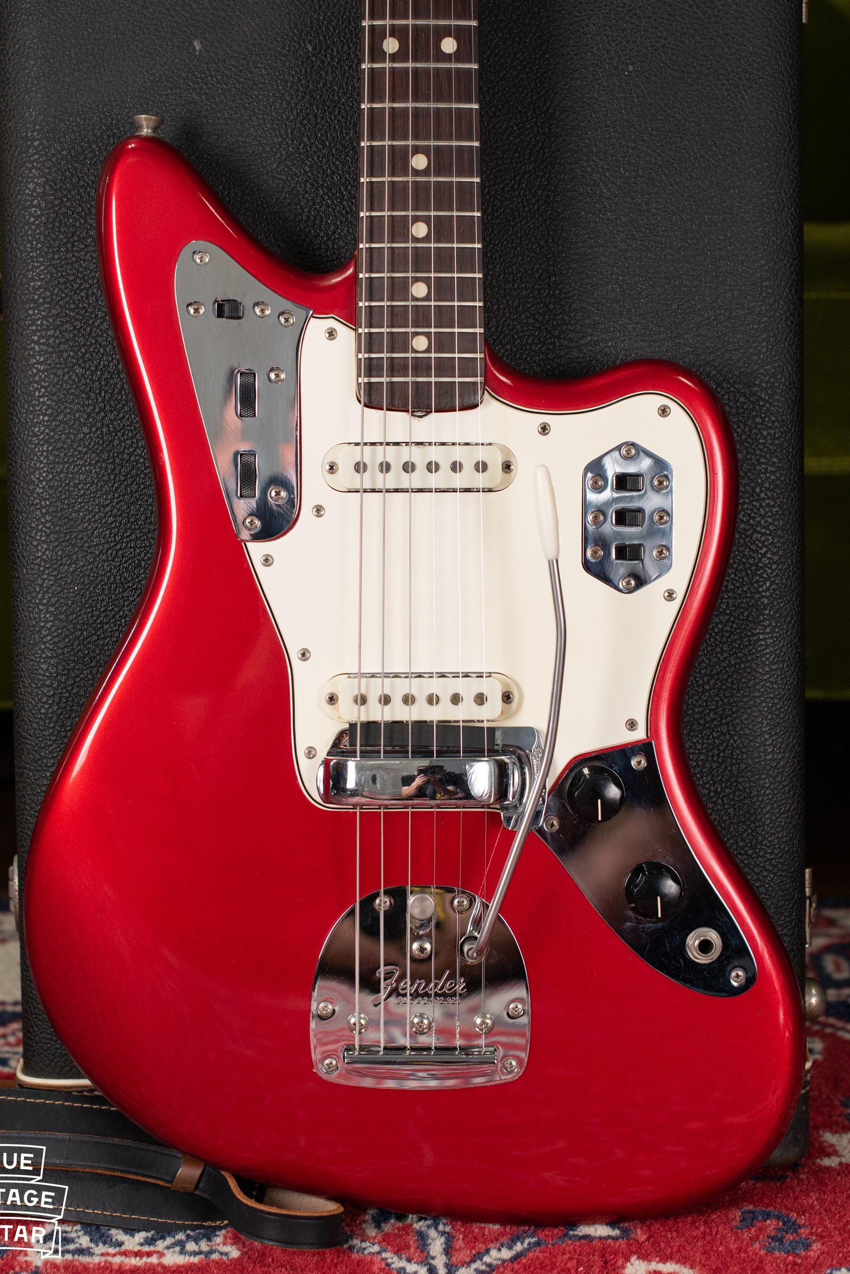 Vintage 1960s Fender Jaguar Red