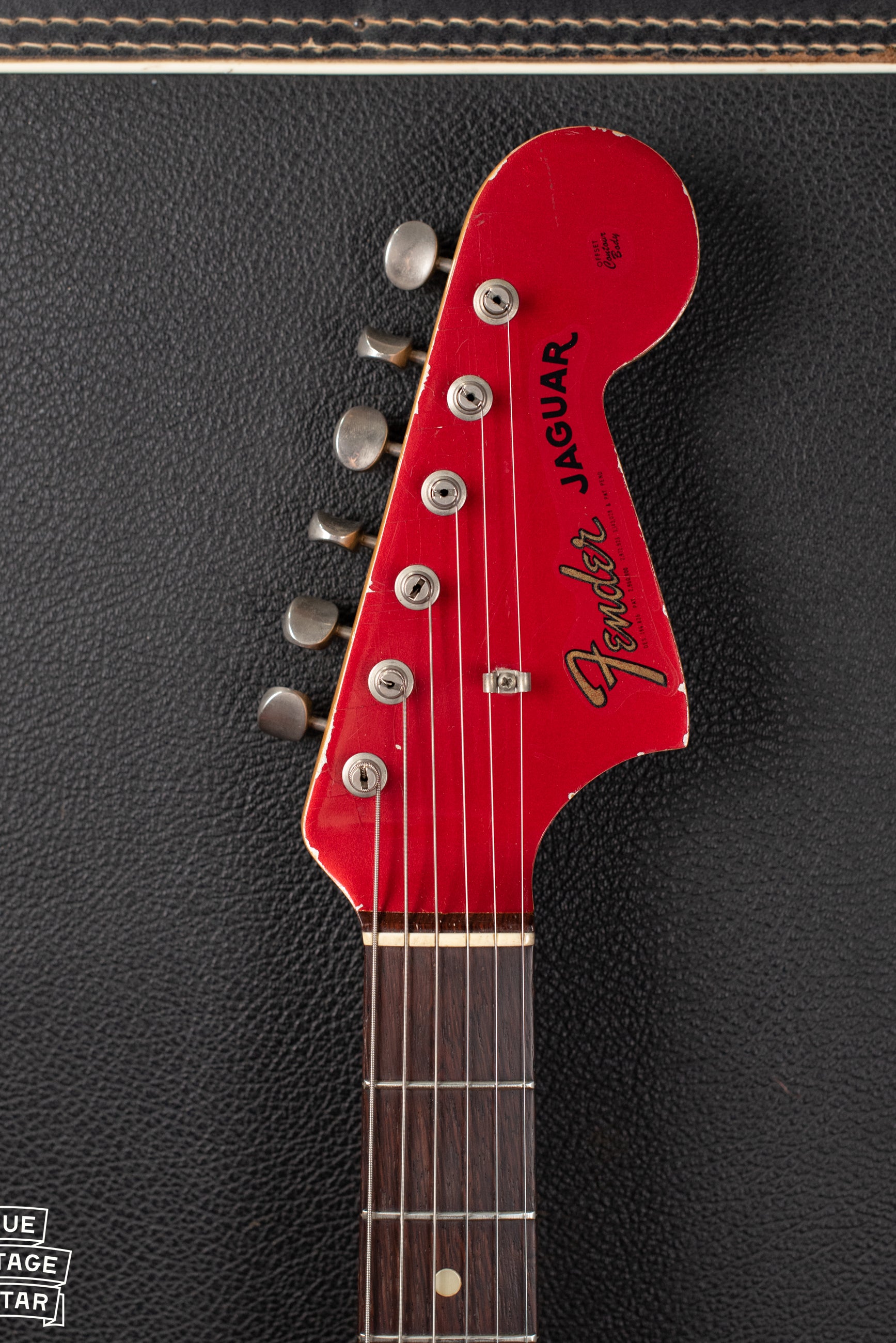 Fender Jaguar Matching Headstock Custom Color
