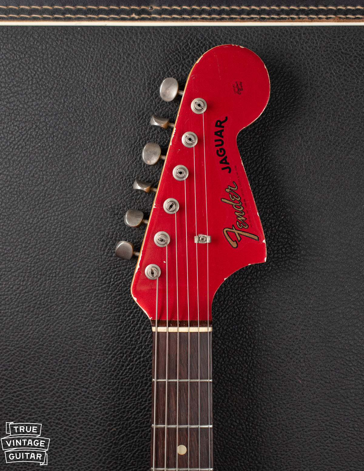 Fender Jaguar Matching Headstock Custom Color