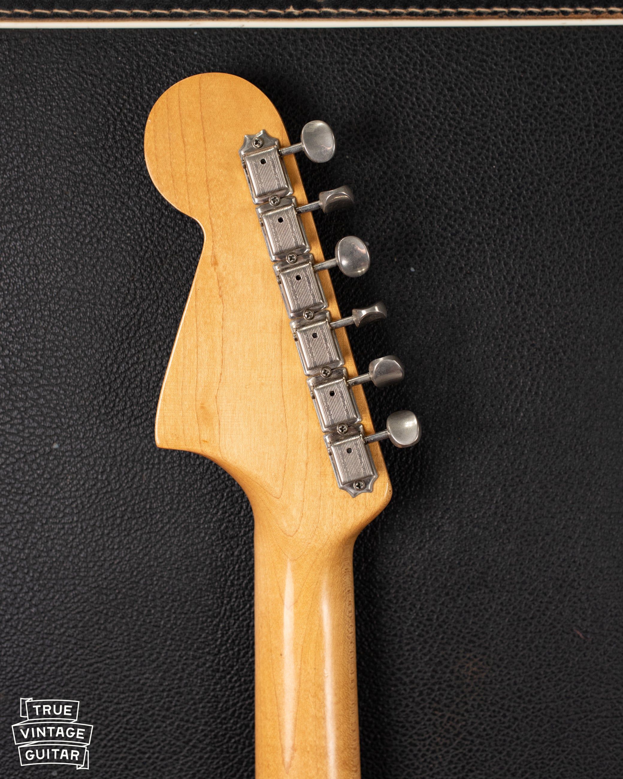 Headstock, double line Kluson tuners