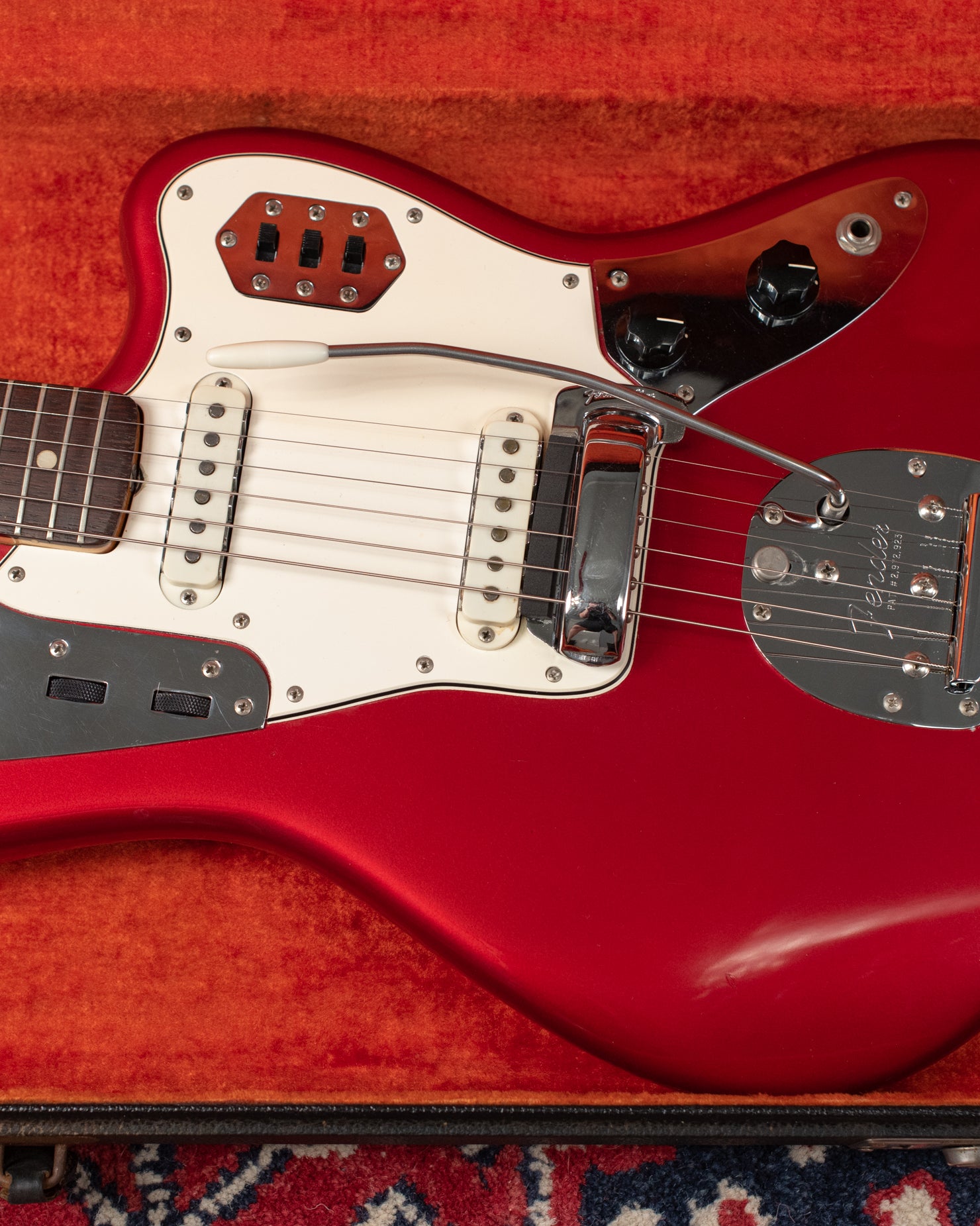Vintage Fender Jaguar Candy Apple Red