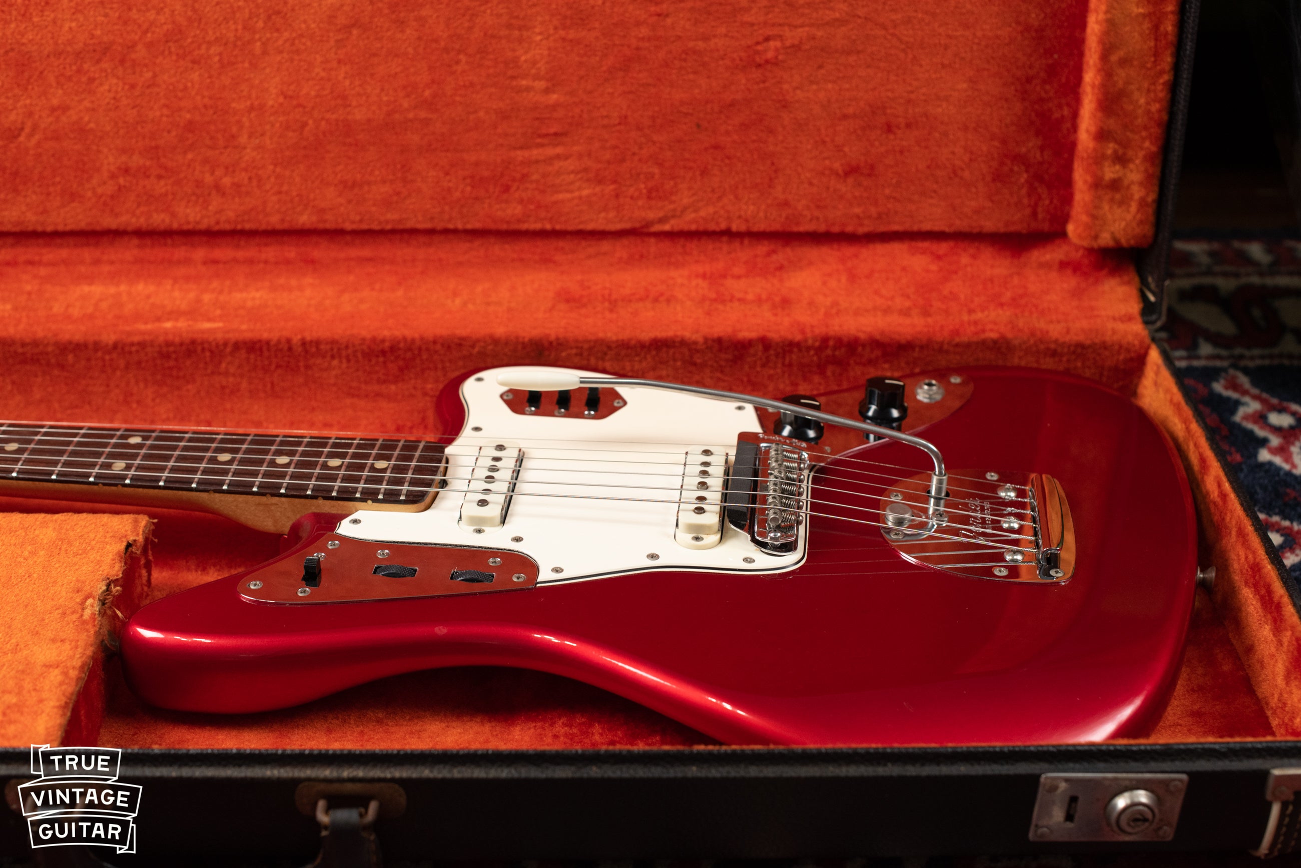 1965 Fender Jaguar Candy Apple Red