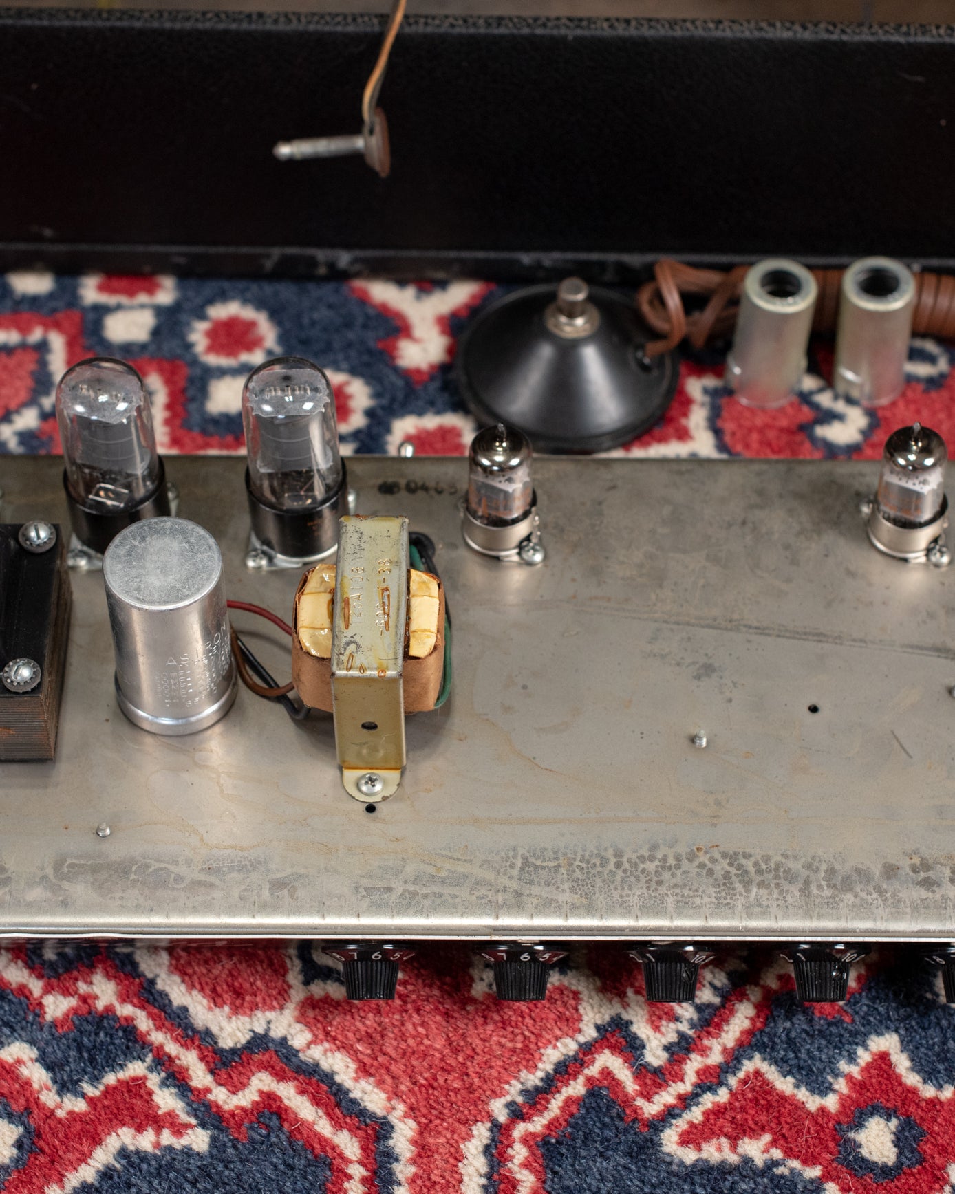 output transformer, power transformer, Fender Princeton amp