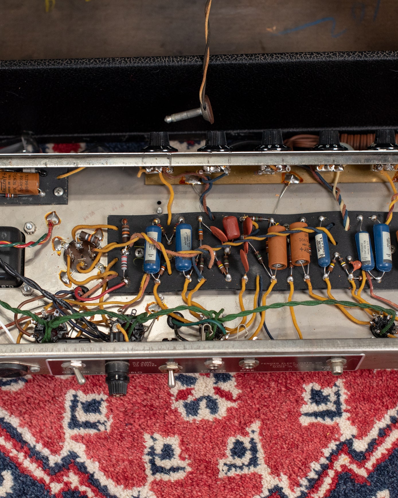 chassis, circuit, Fender Princeton