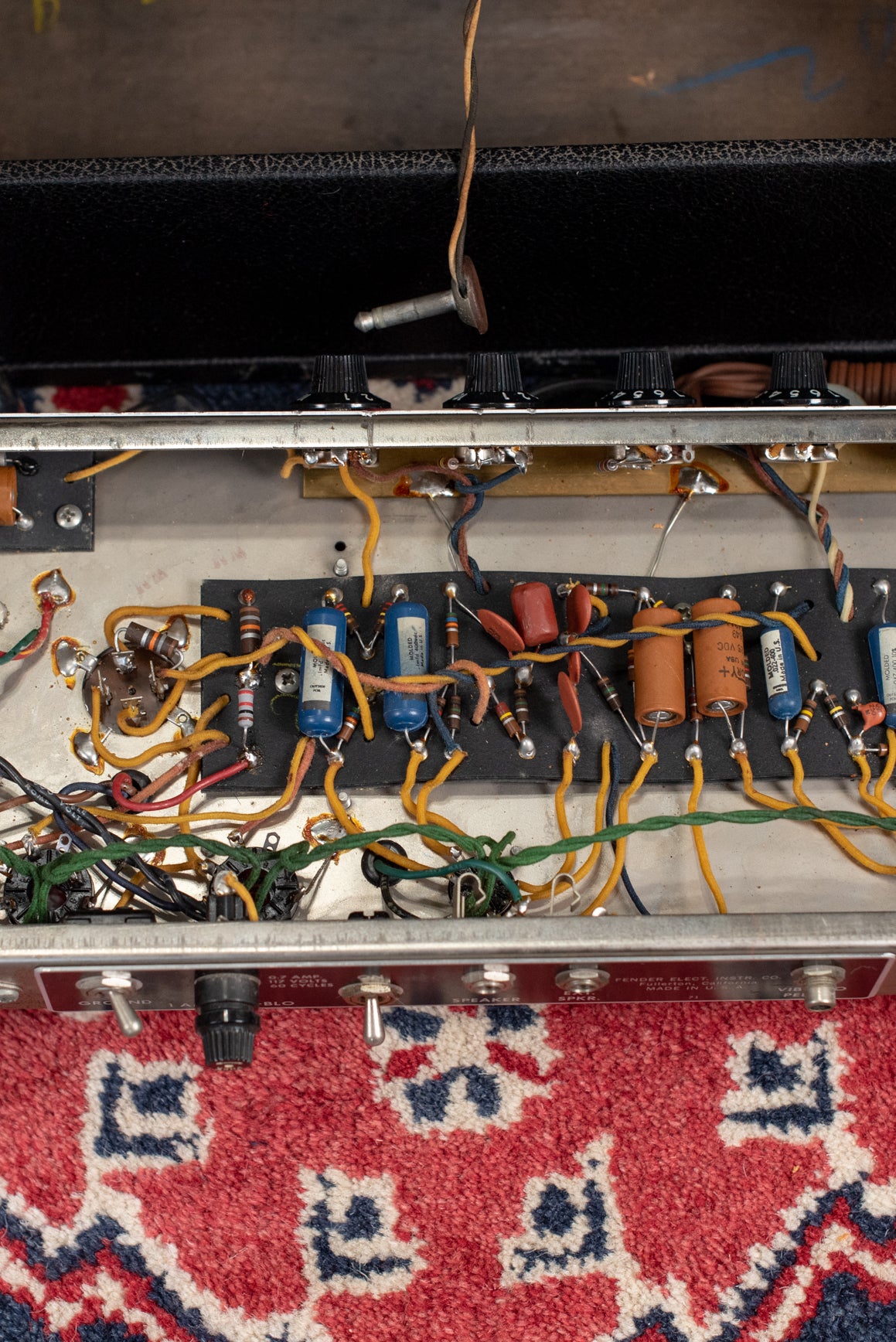 chassis, circuit, Fender Princeton