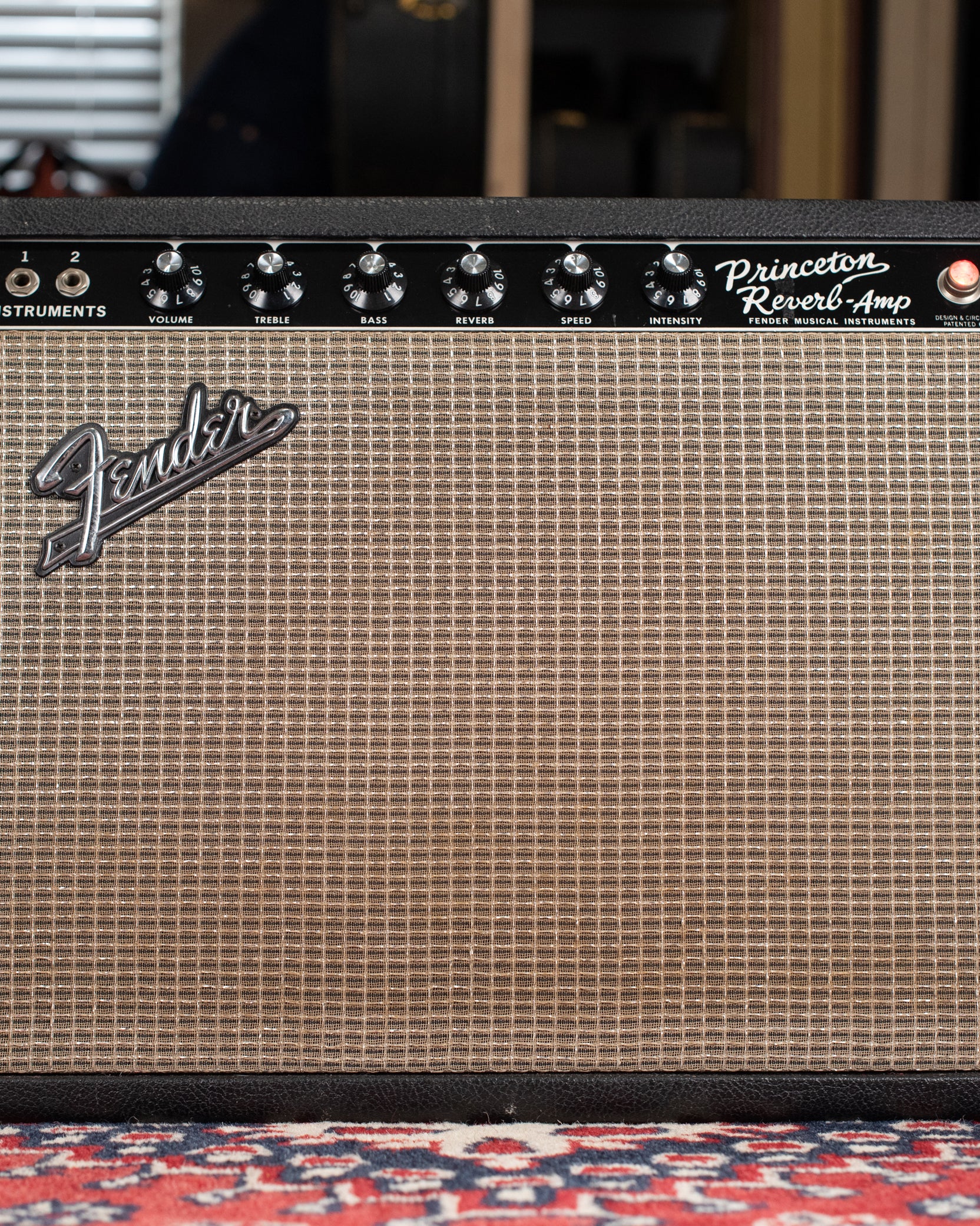 Vintage 1965 Fender Princeton Reverb amp