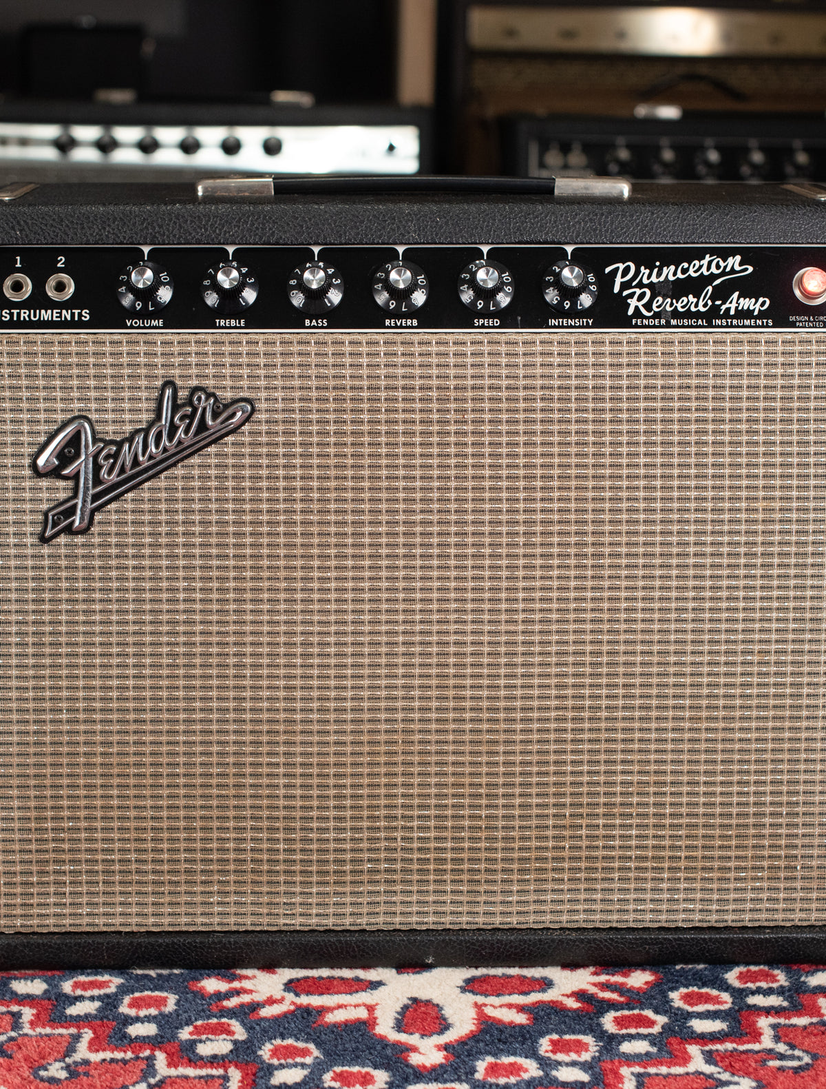 Vintage Fender guitar amplifier
