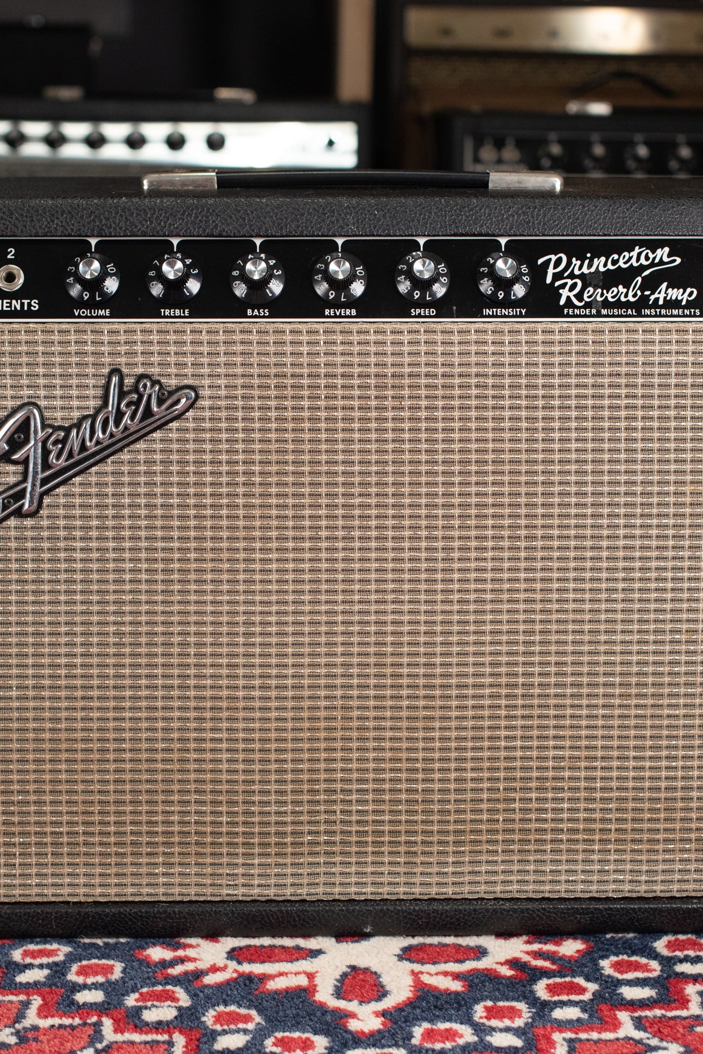 Vintage Fender guitar amplifier