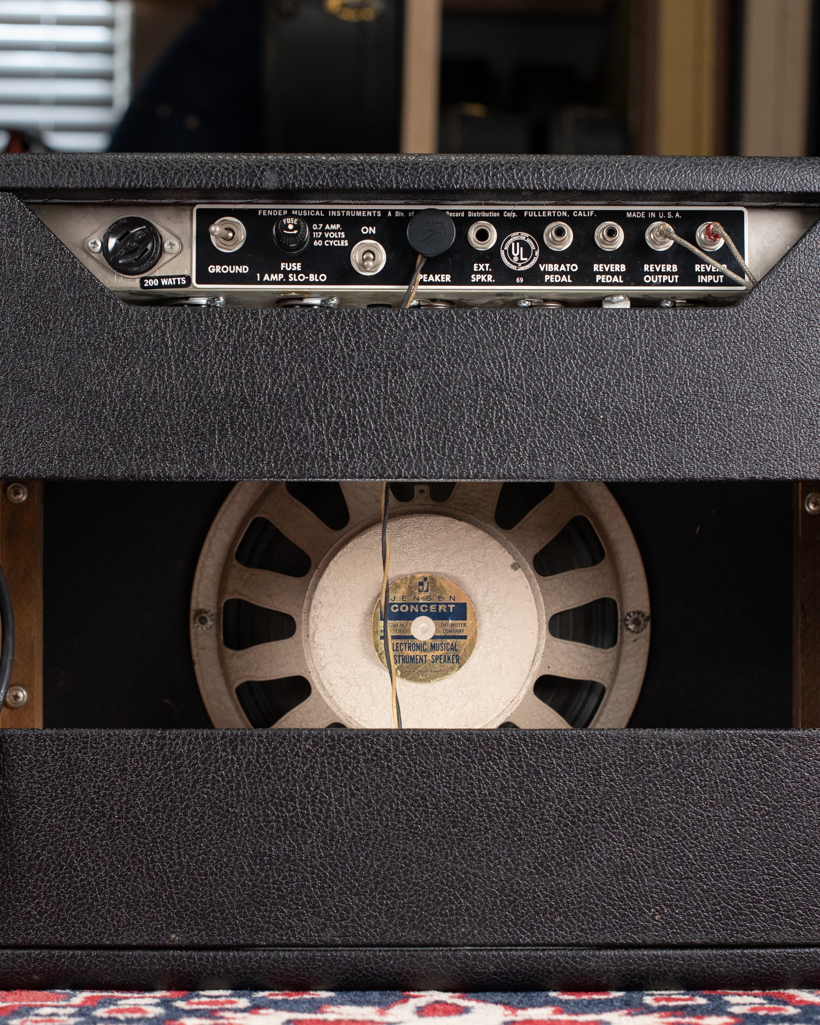 Fender Princeton Reverb Amp Jensen C10NA speaker
