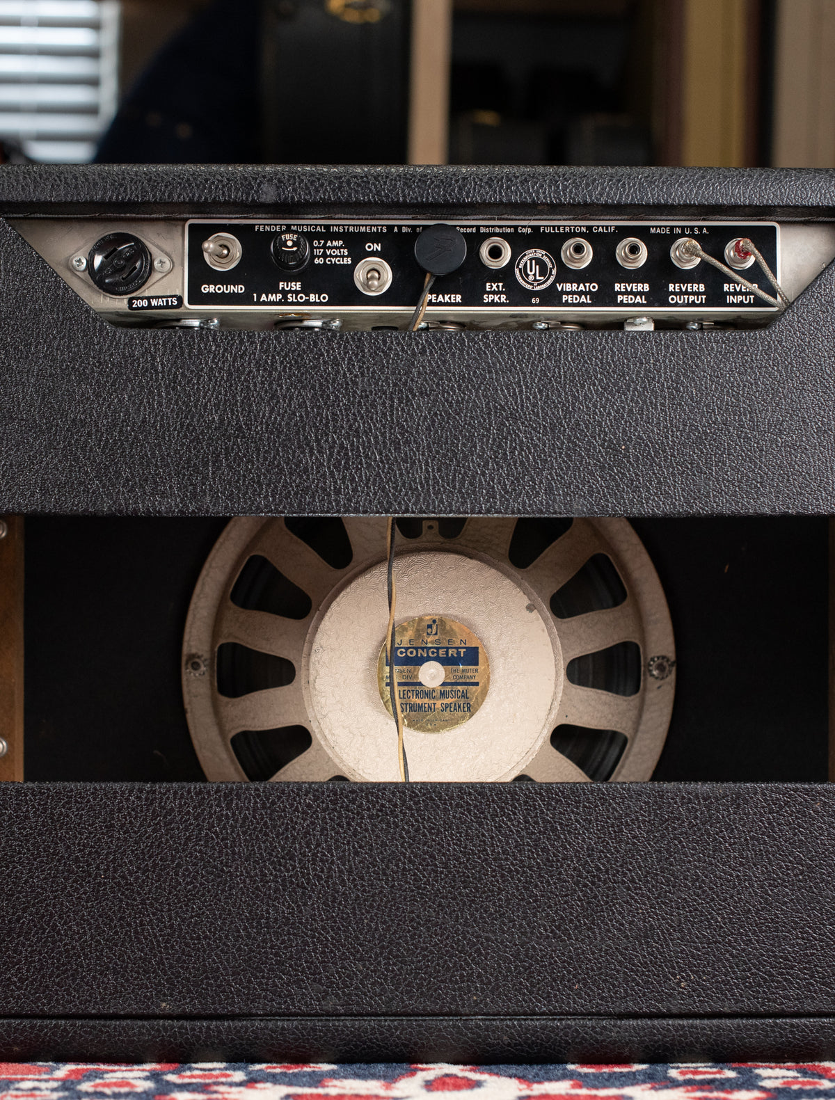 Fender Princeton Reverb Amp Jensen C10NA speaker