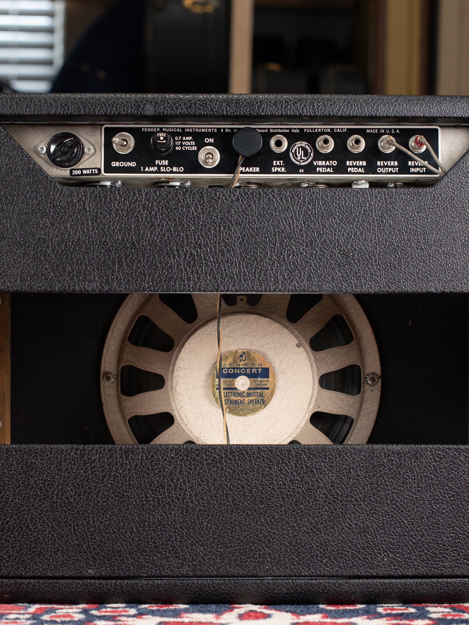 Fender Princeton Reverb Amp Jensen C10NA speaker