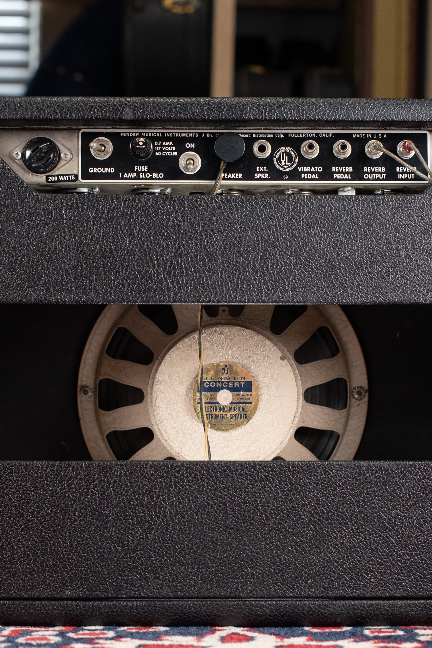 Fender Princeton Reverb Amp Jensen C10NA speaker