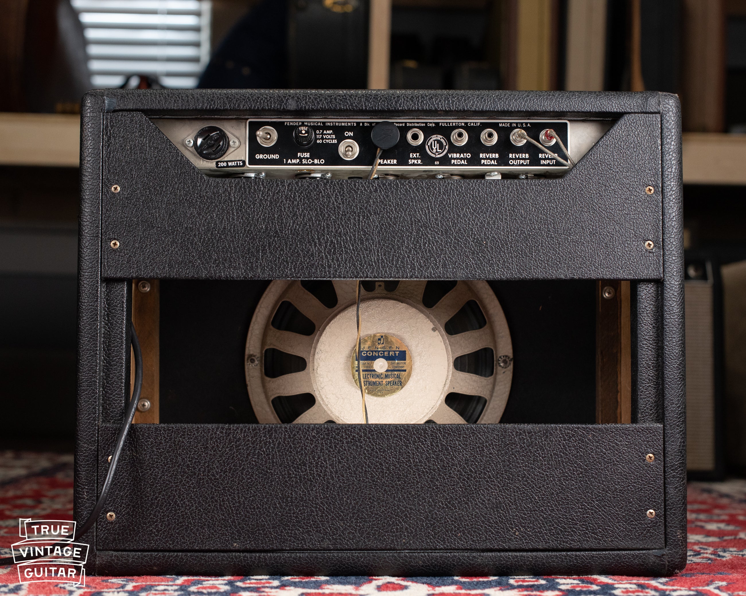 Fender Princeton Reverb Amp Jensen C10NA speaker