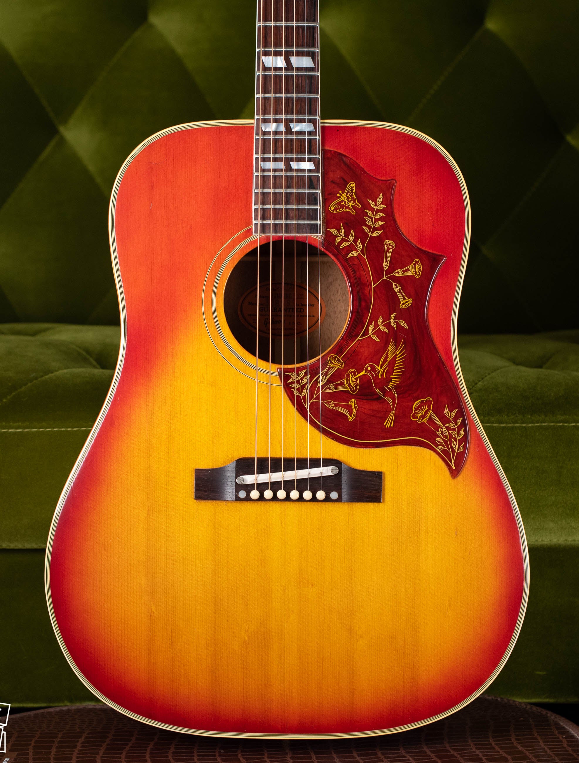 1960s Gibson Hummingbird guitar