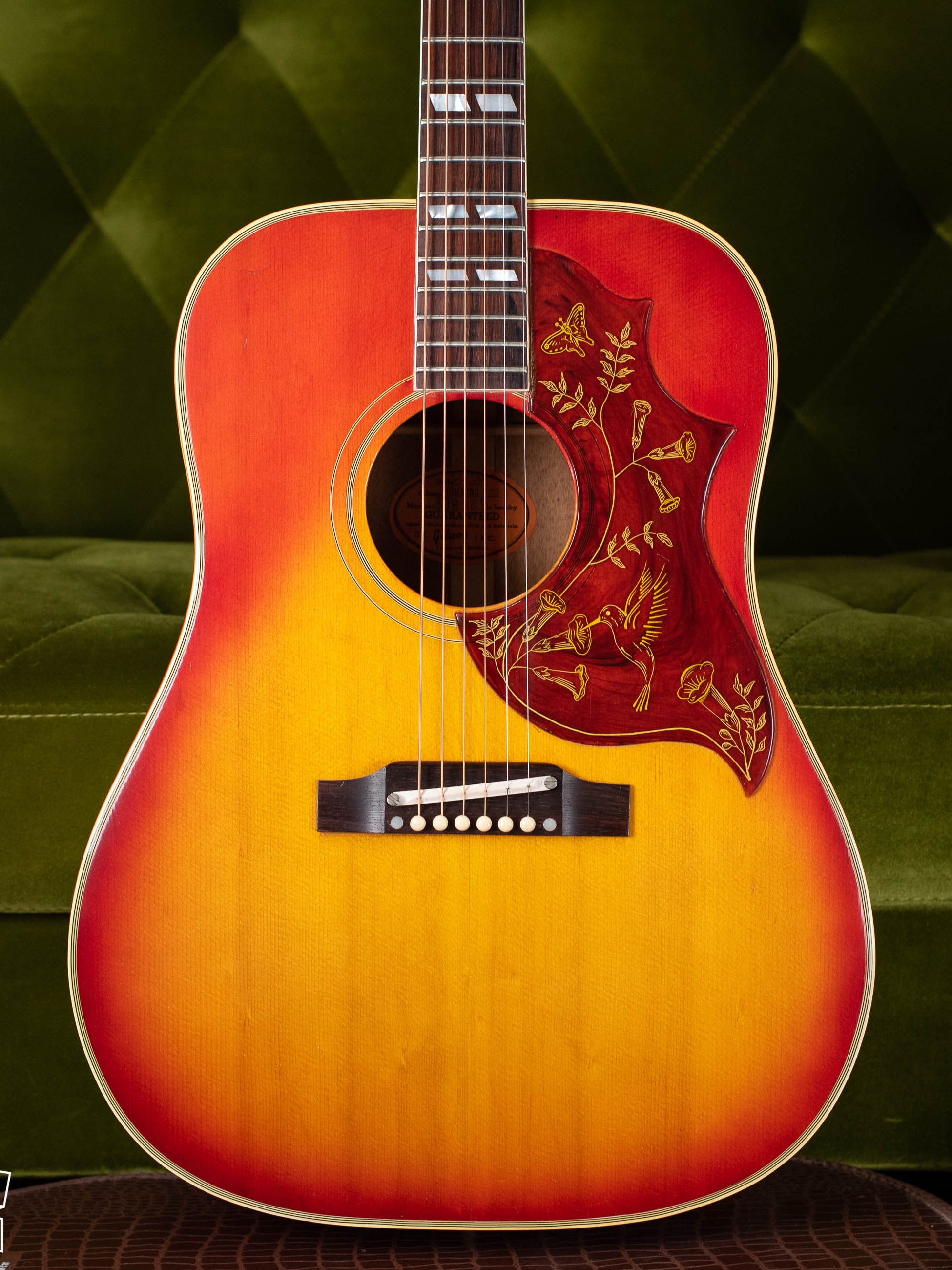 1960s Gibson Hummingbird guitar