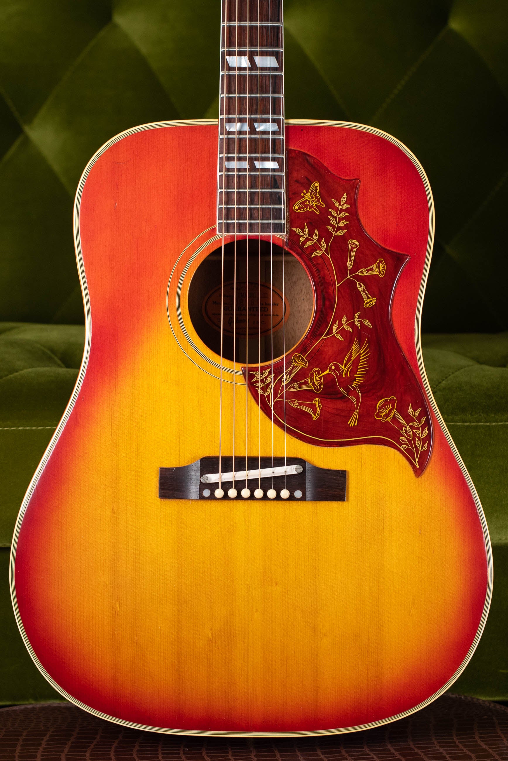 1960s Gibson Hummingbird guitar