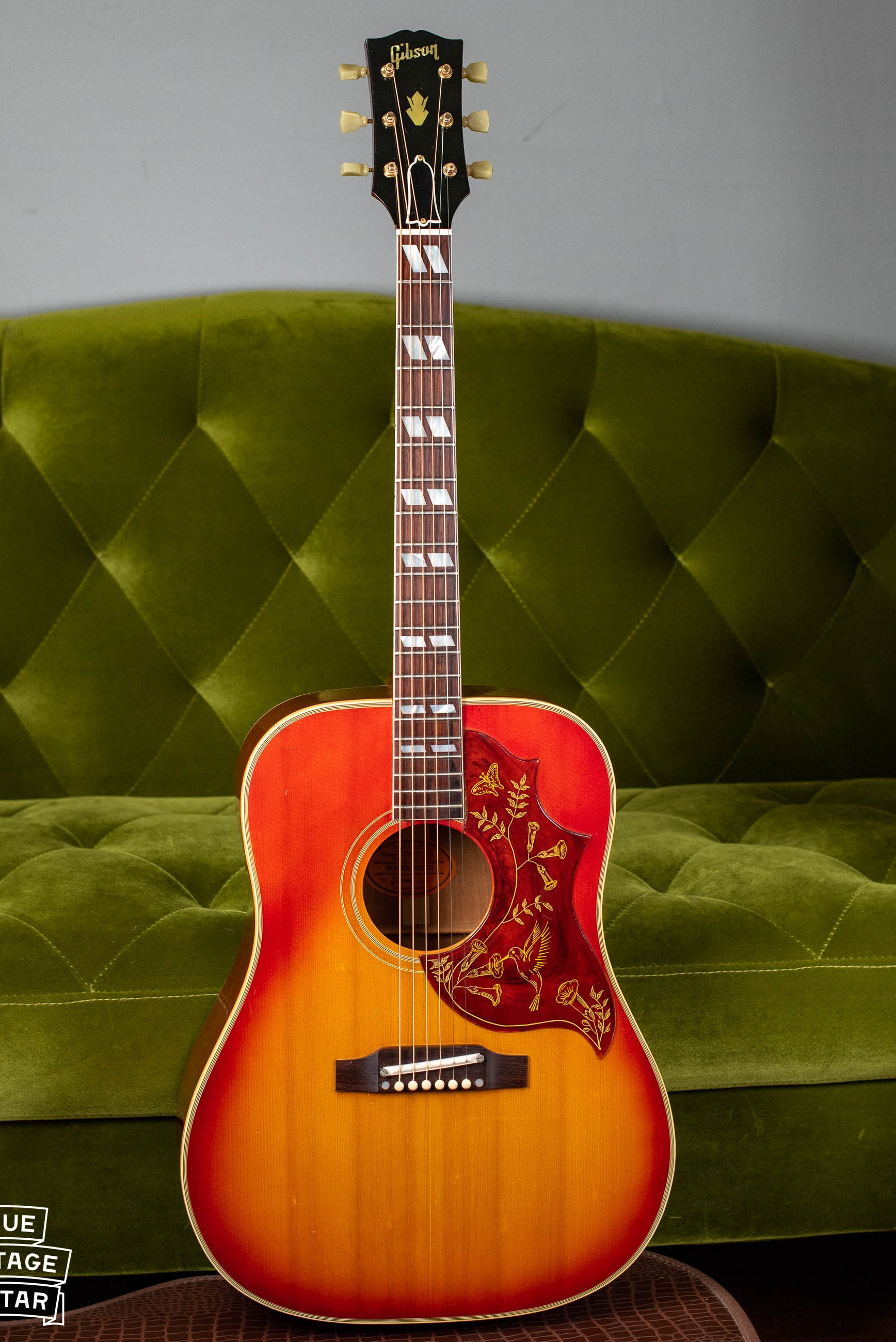 Vintage Gibson Hummingbird guitar 1960s