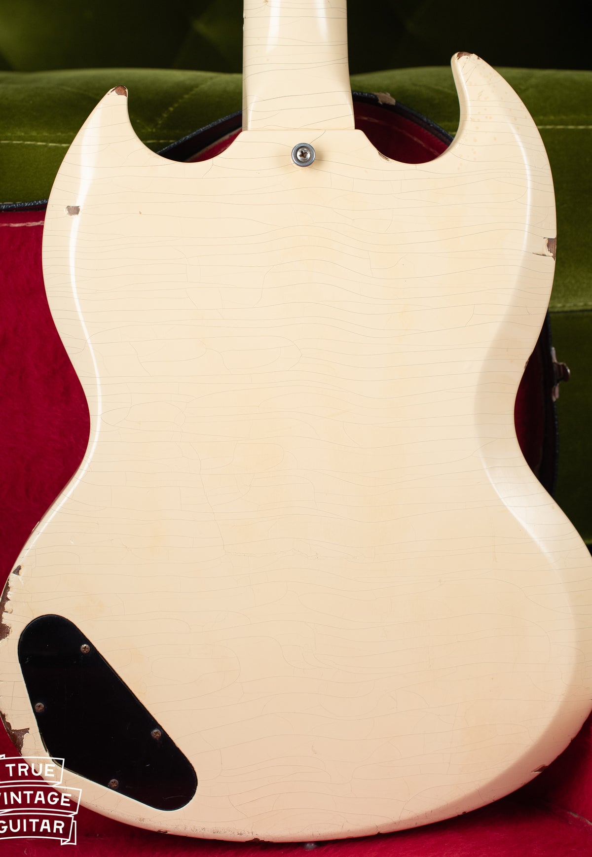 Polaris White finish, Gibson SG Jr Junior 1965