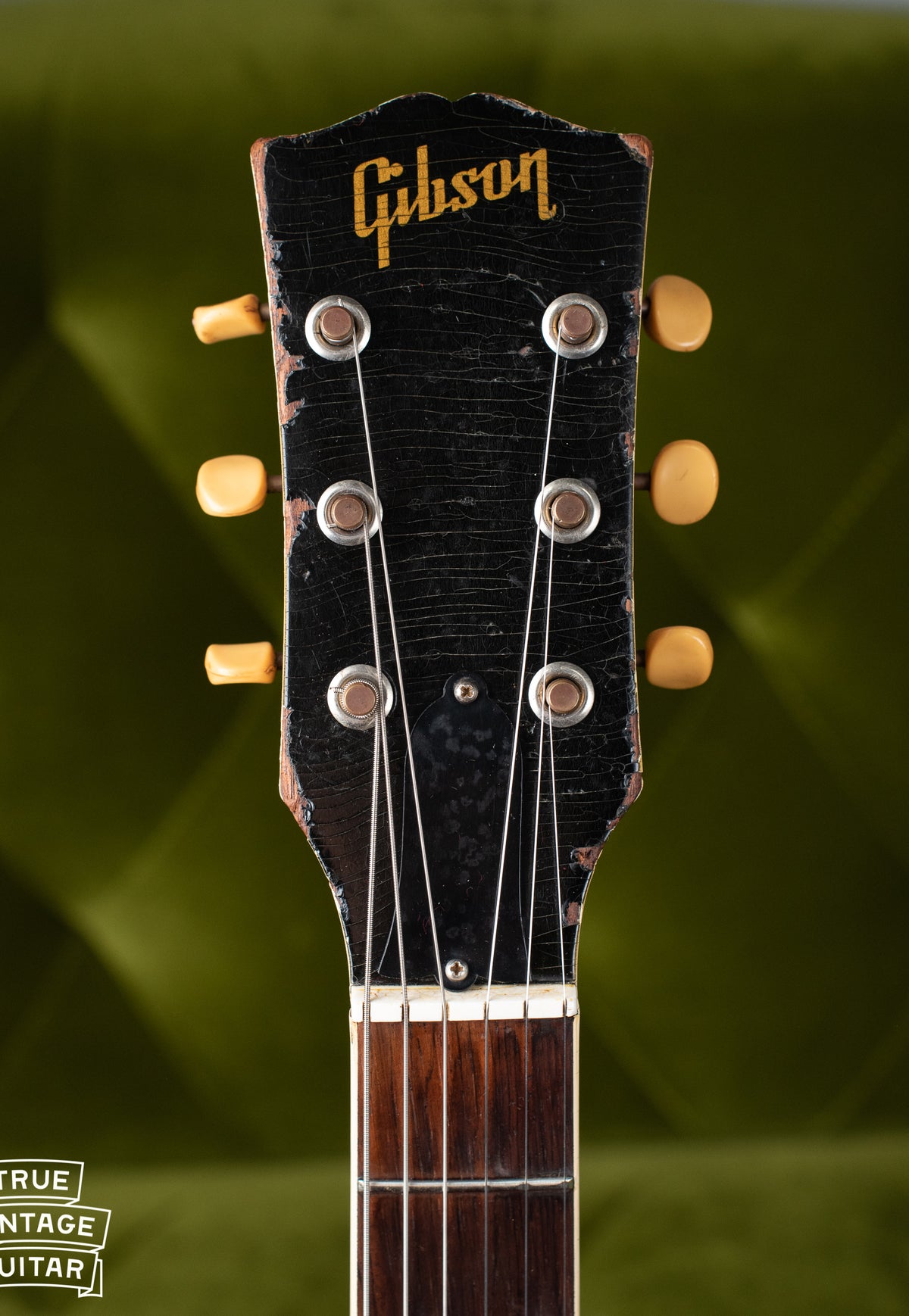 Headstock, 1965 Gibson SG TV
