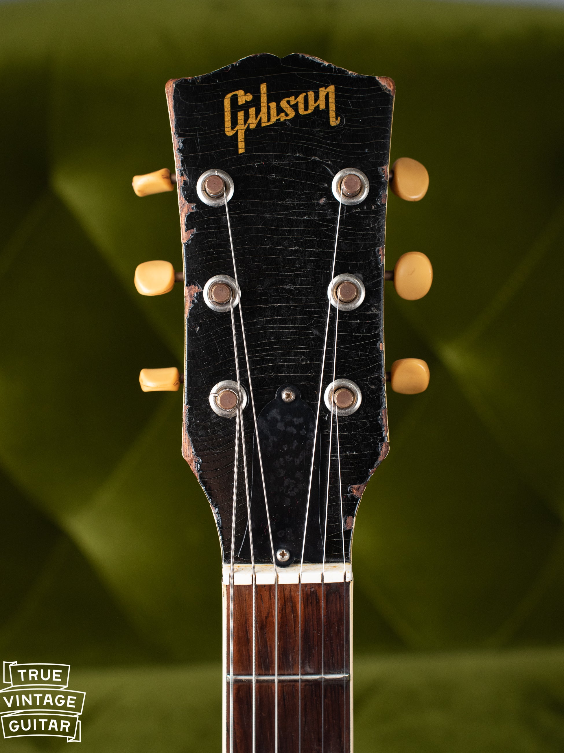 Headstock, 1965 Gibson SG TV