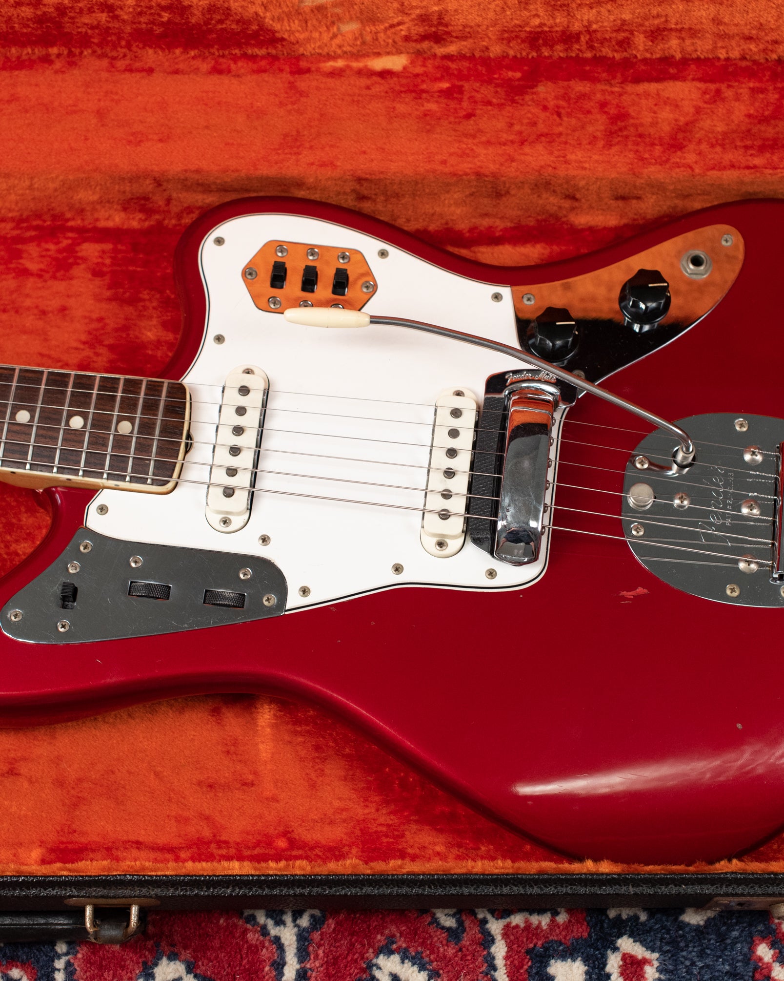 Vintage Fender Jaguar electric guitar