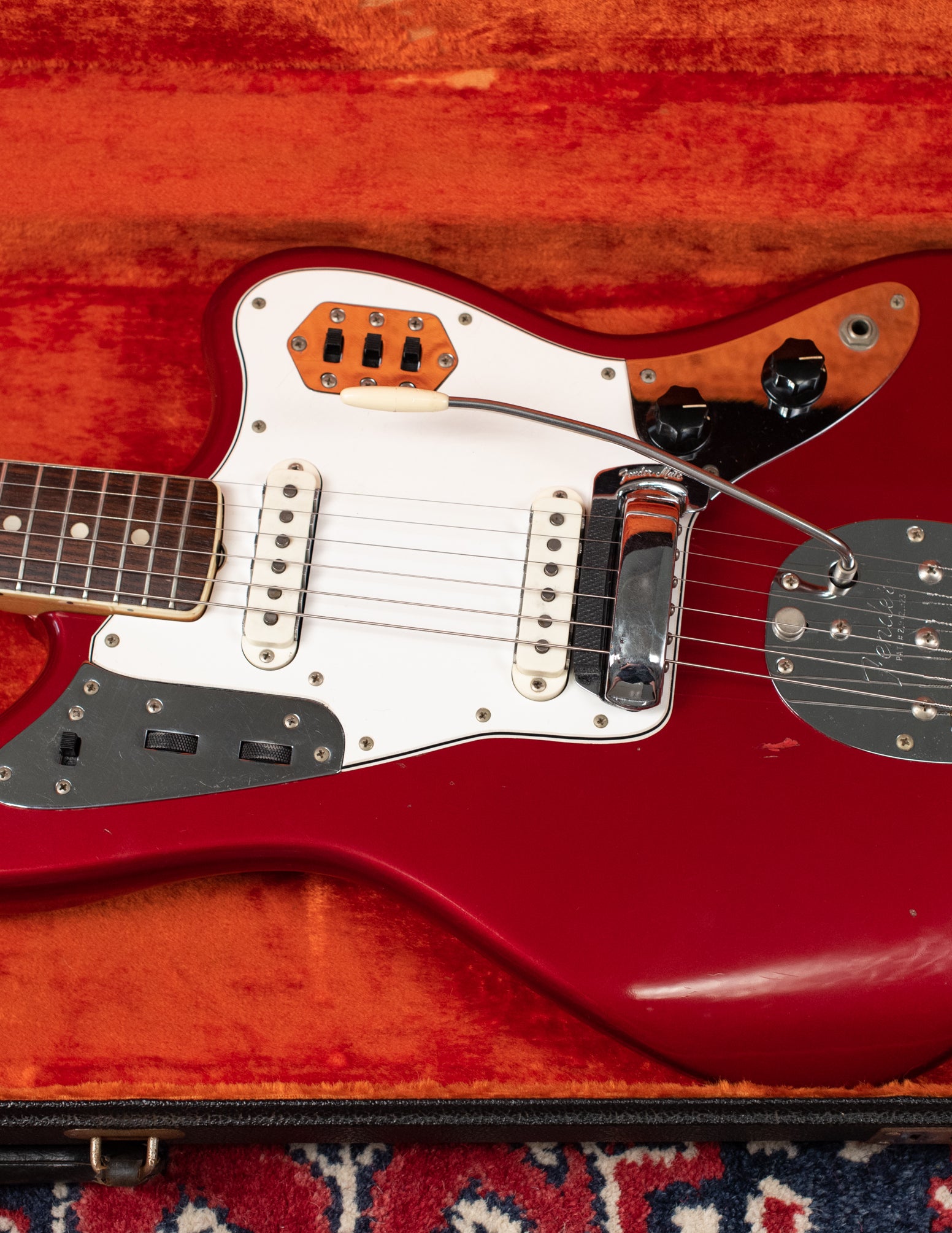 Vintage Fender Jaguar electric guitar