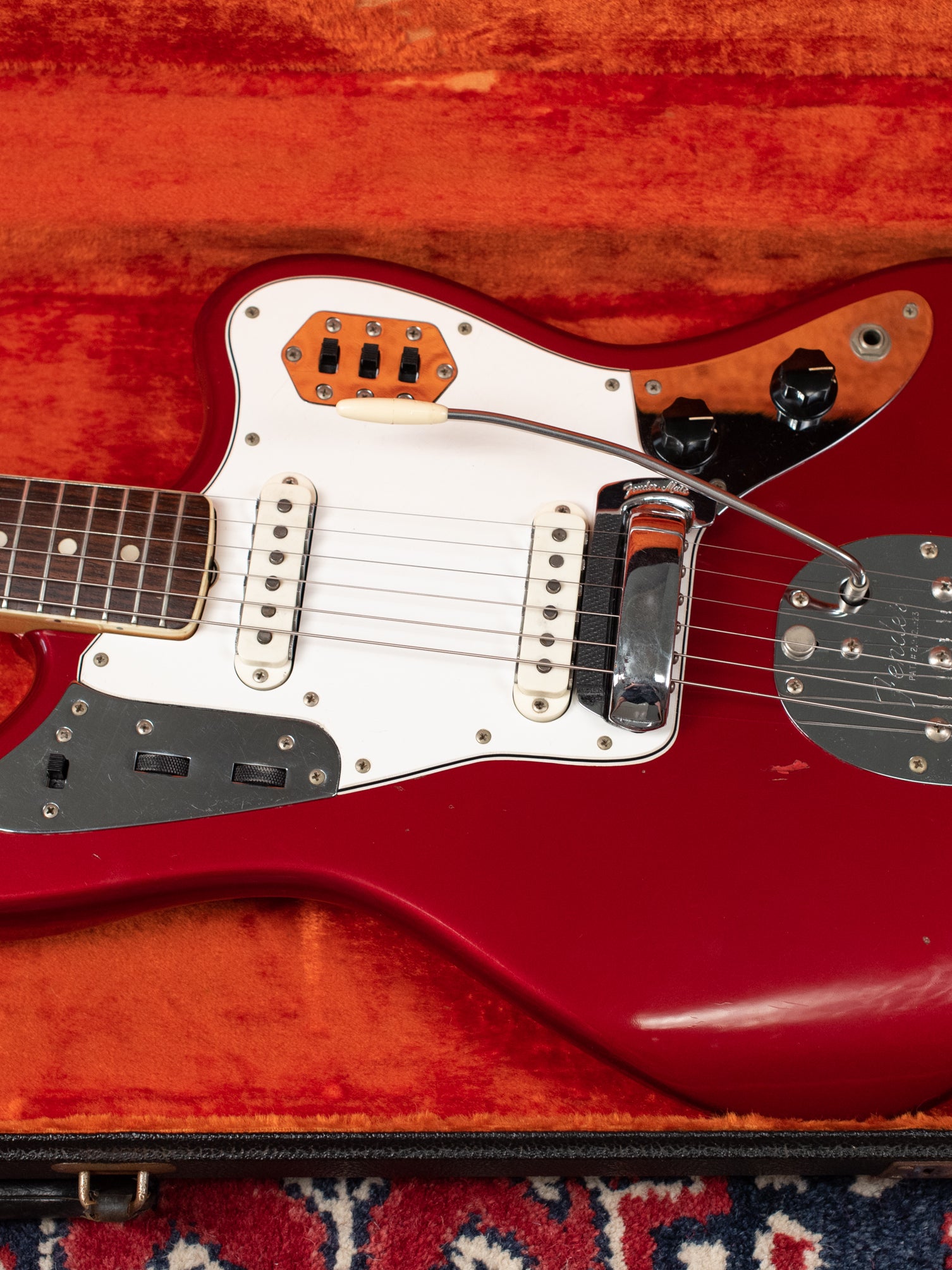 Vintage Fender Jaguar electric guitar