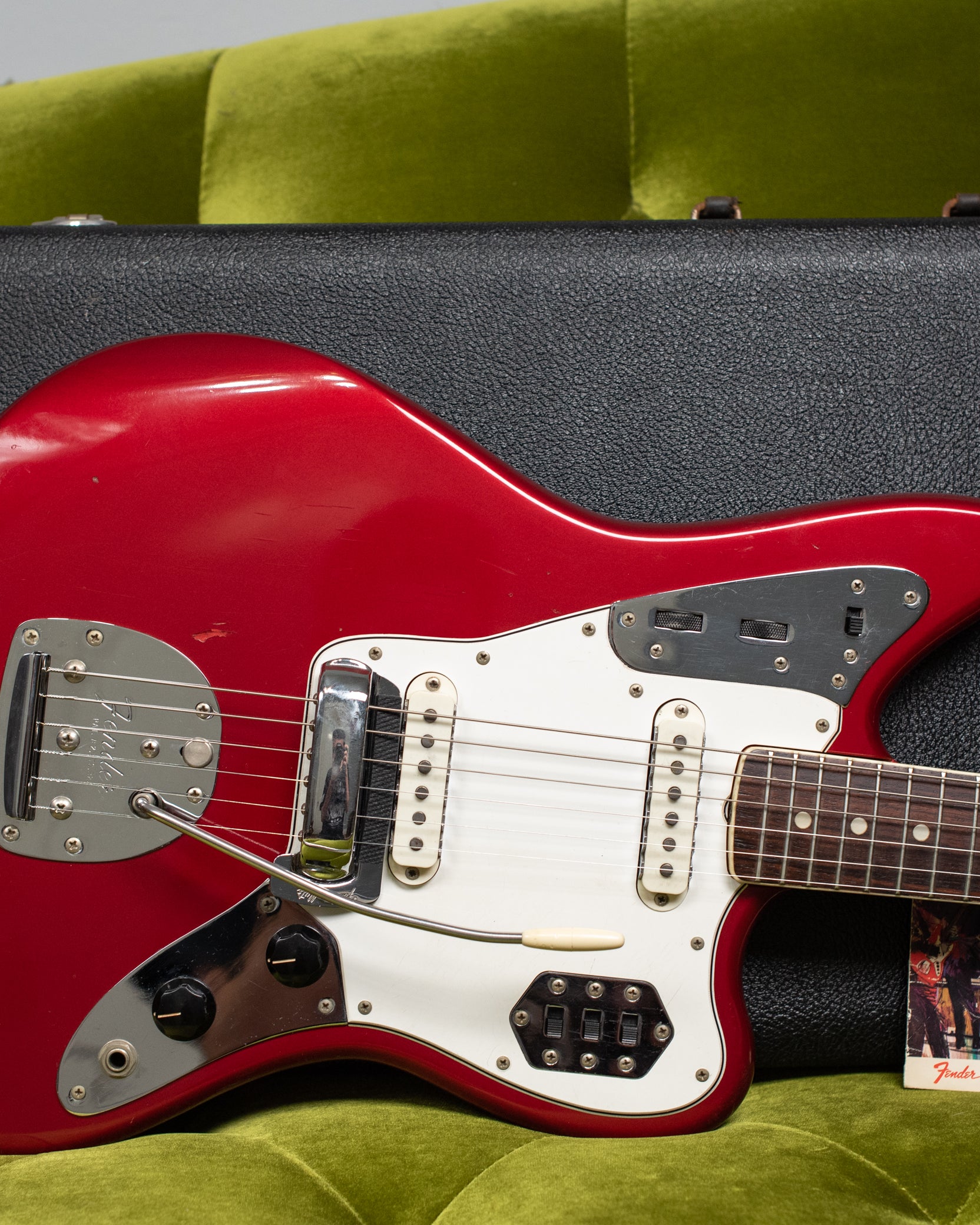 Fender electric guitar 1966 Red