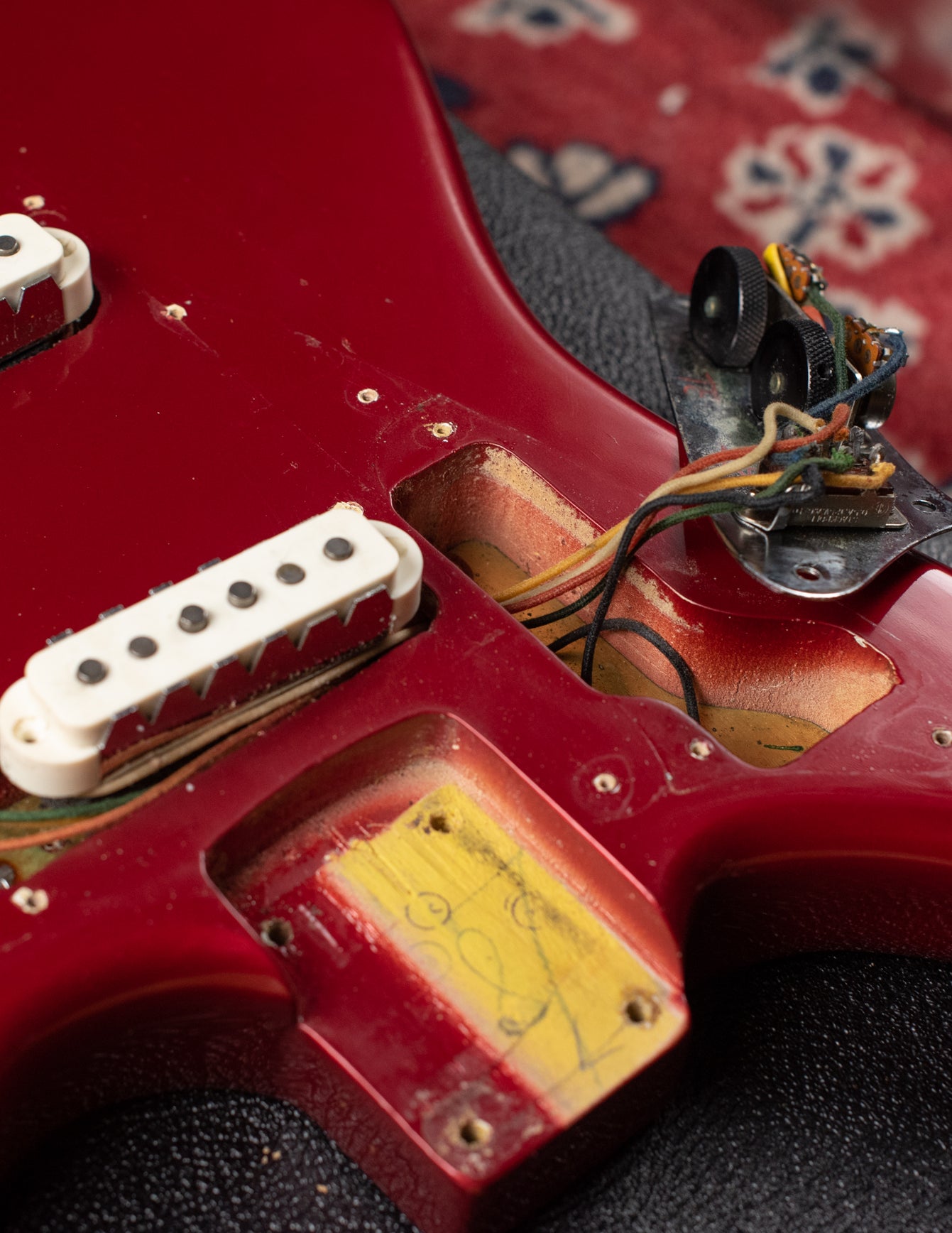 Candy Apple Red Metallic Fender 1966