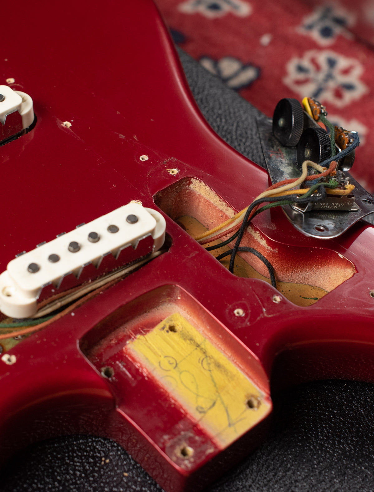 Candy Apple Red Metallic Fender 1966