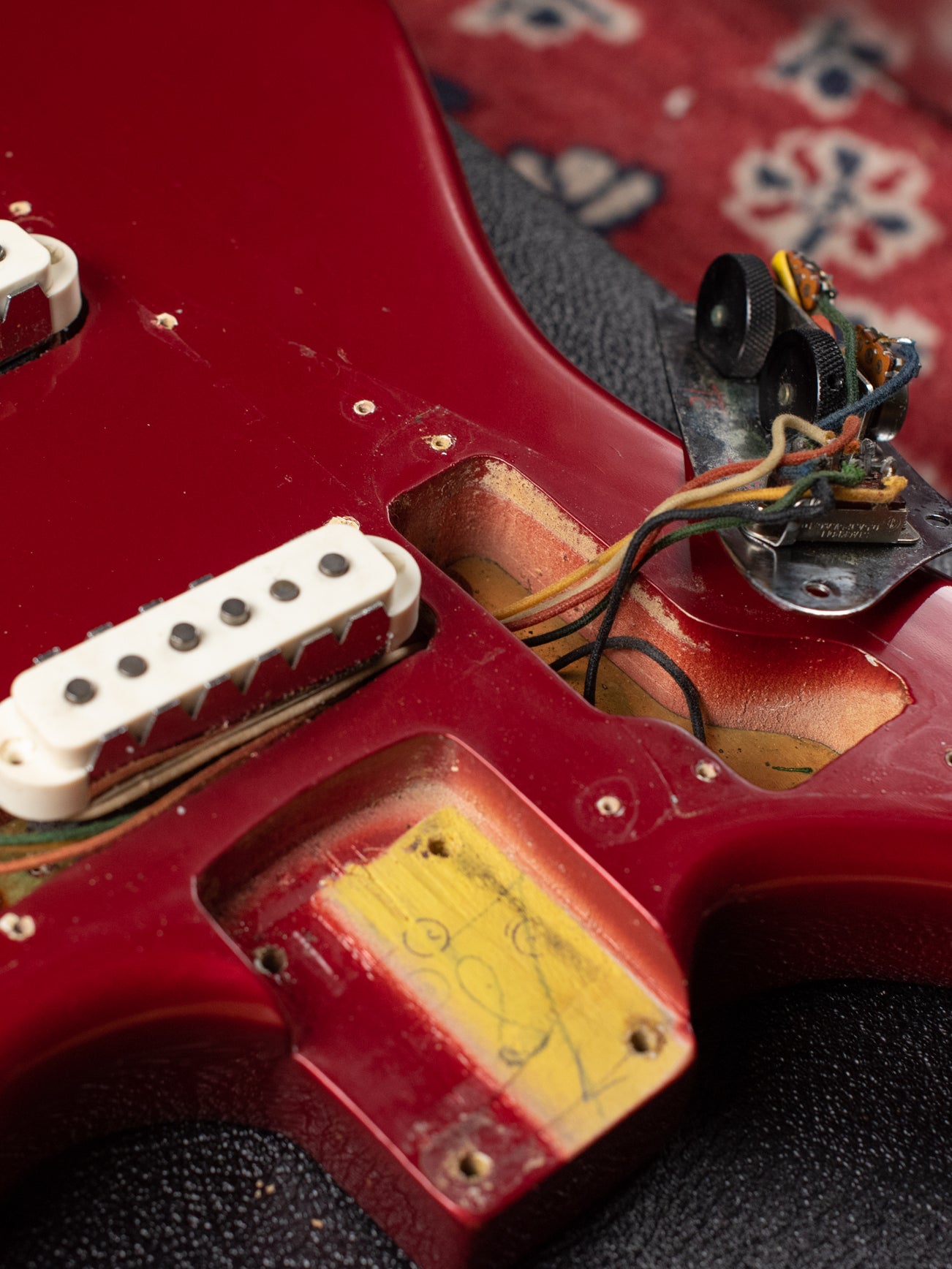 Candy Apple Red Metallic Fender 1966