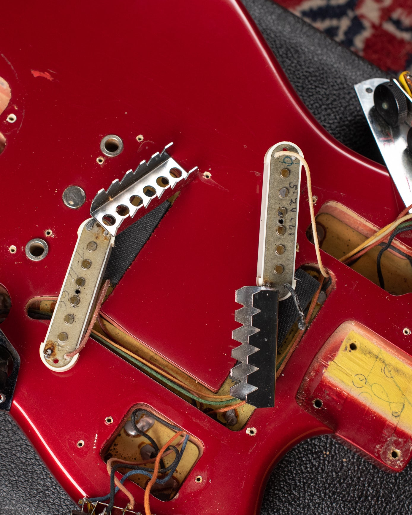 Grey bottom bobbin Jaguar pickups 1966