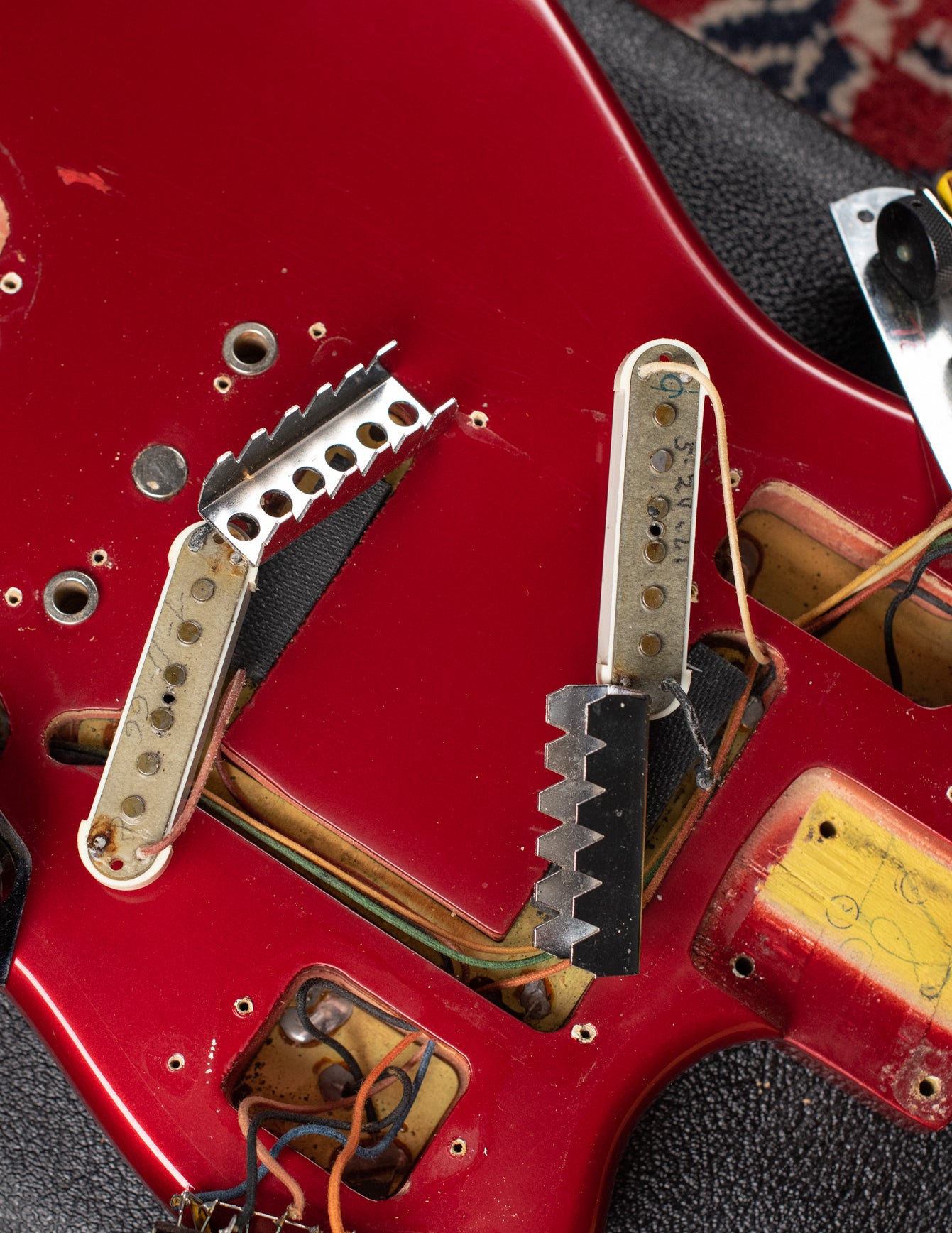 Grey bottom bobbin Jaguar pickups 1966