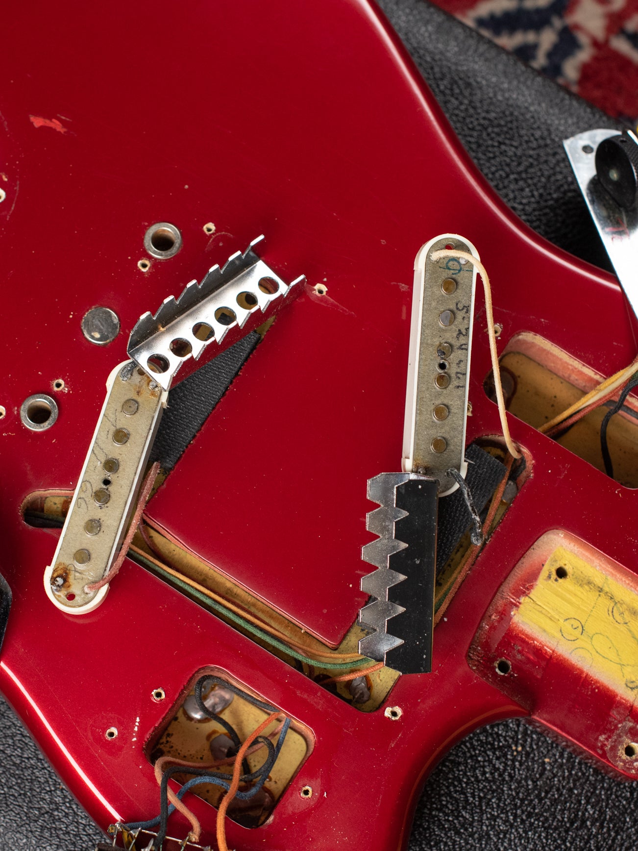 Grey bottom bobbin Jaguar pickups 1966