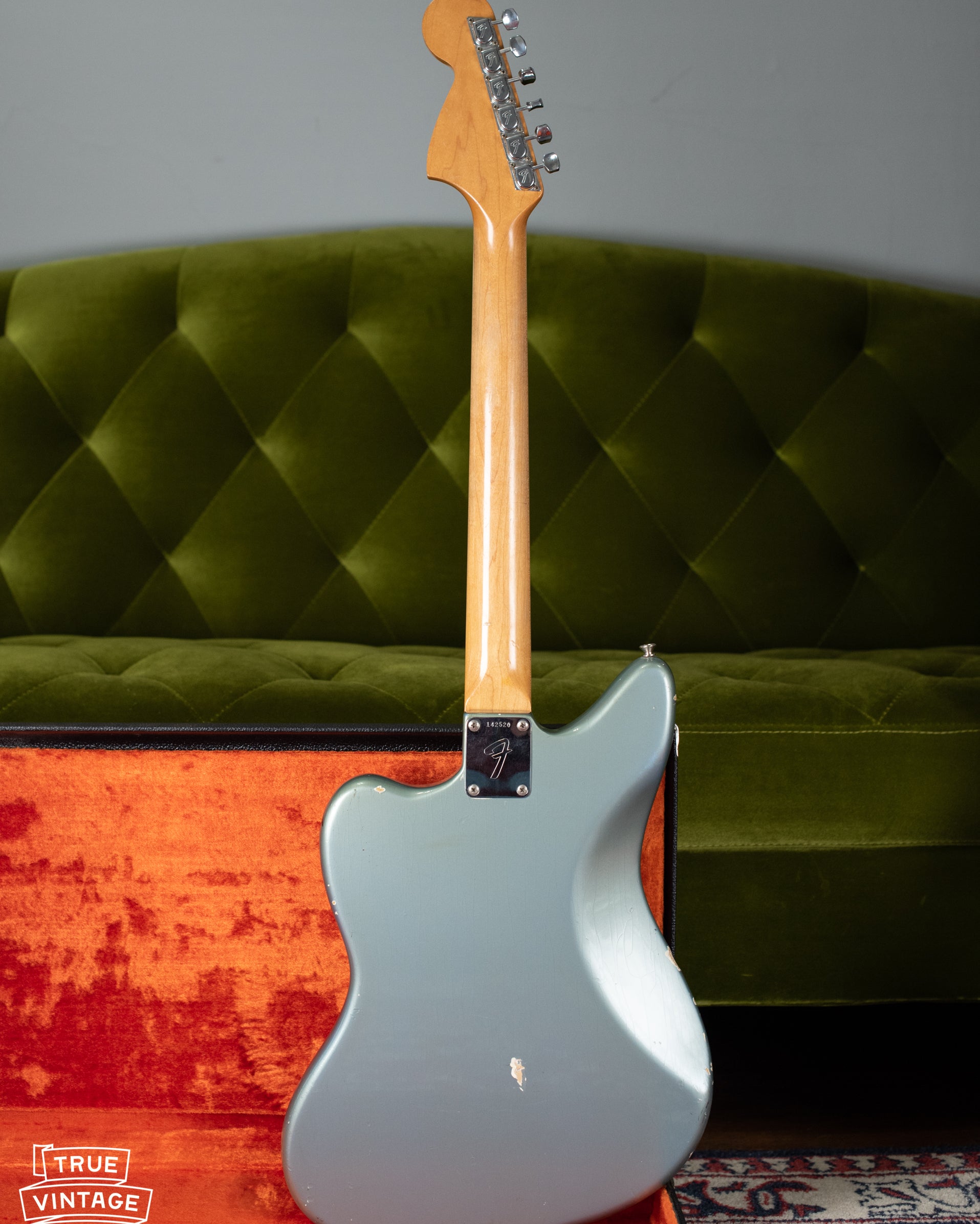 Vintage 1966 Fender Jaguar Blue Ice Metallic