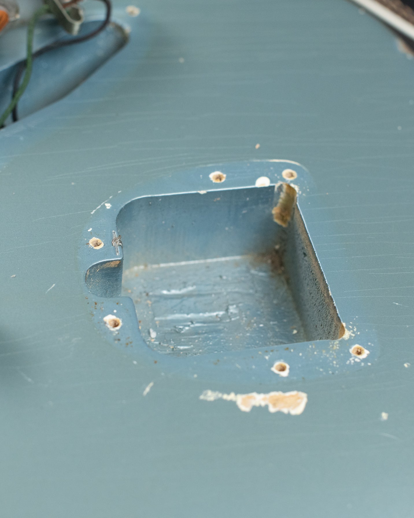 Fender Jaguar tremolo cavity