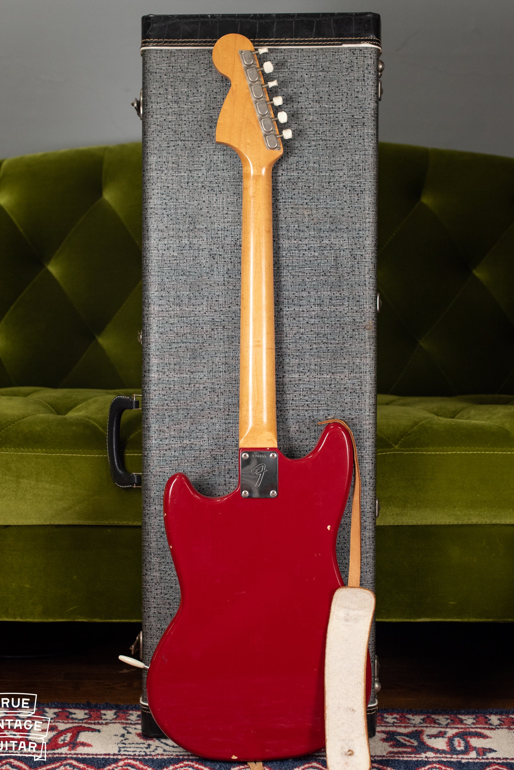 Vintage Fender Mustang guitar