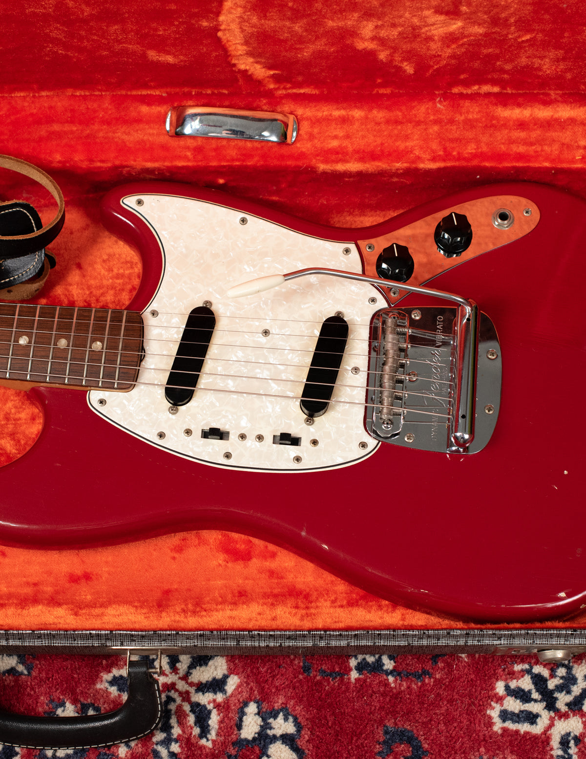 Fender Mustang Red 1966