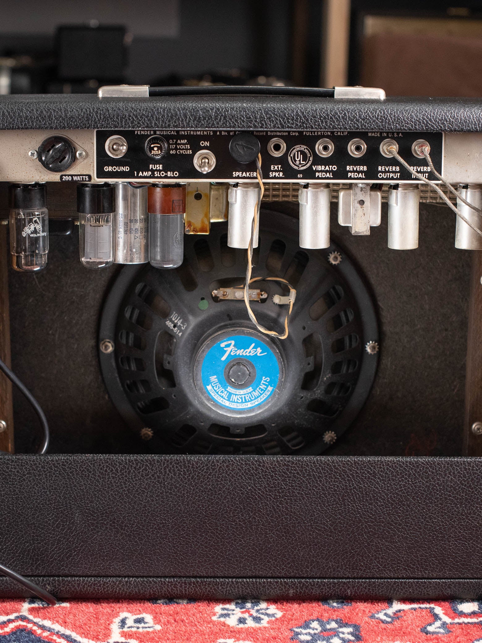 Oxford 10J4 speaker, 1966 Fender princeton Reverb