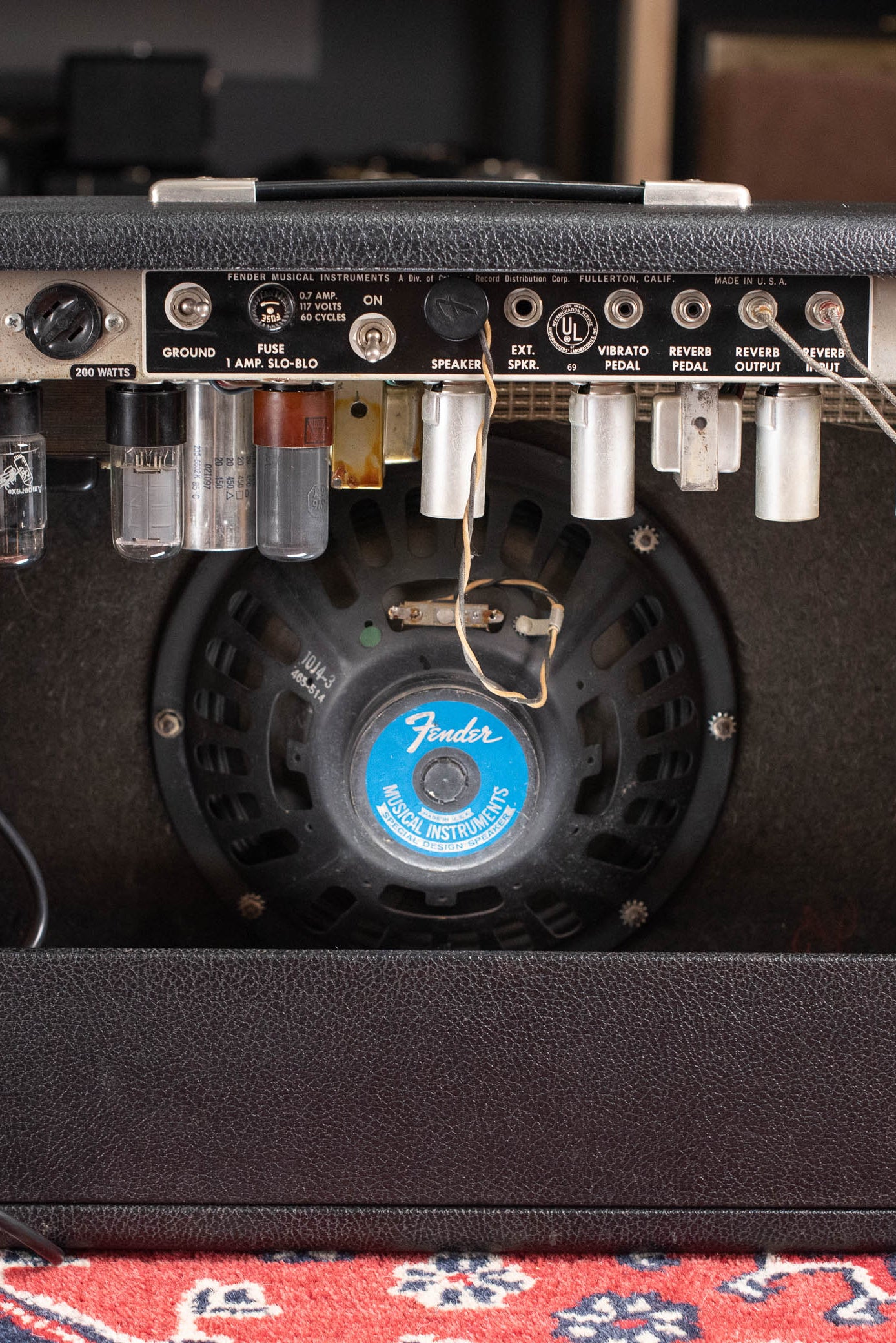 Oxford 10J4 speaker, 1966 Fender princeton Reverb