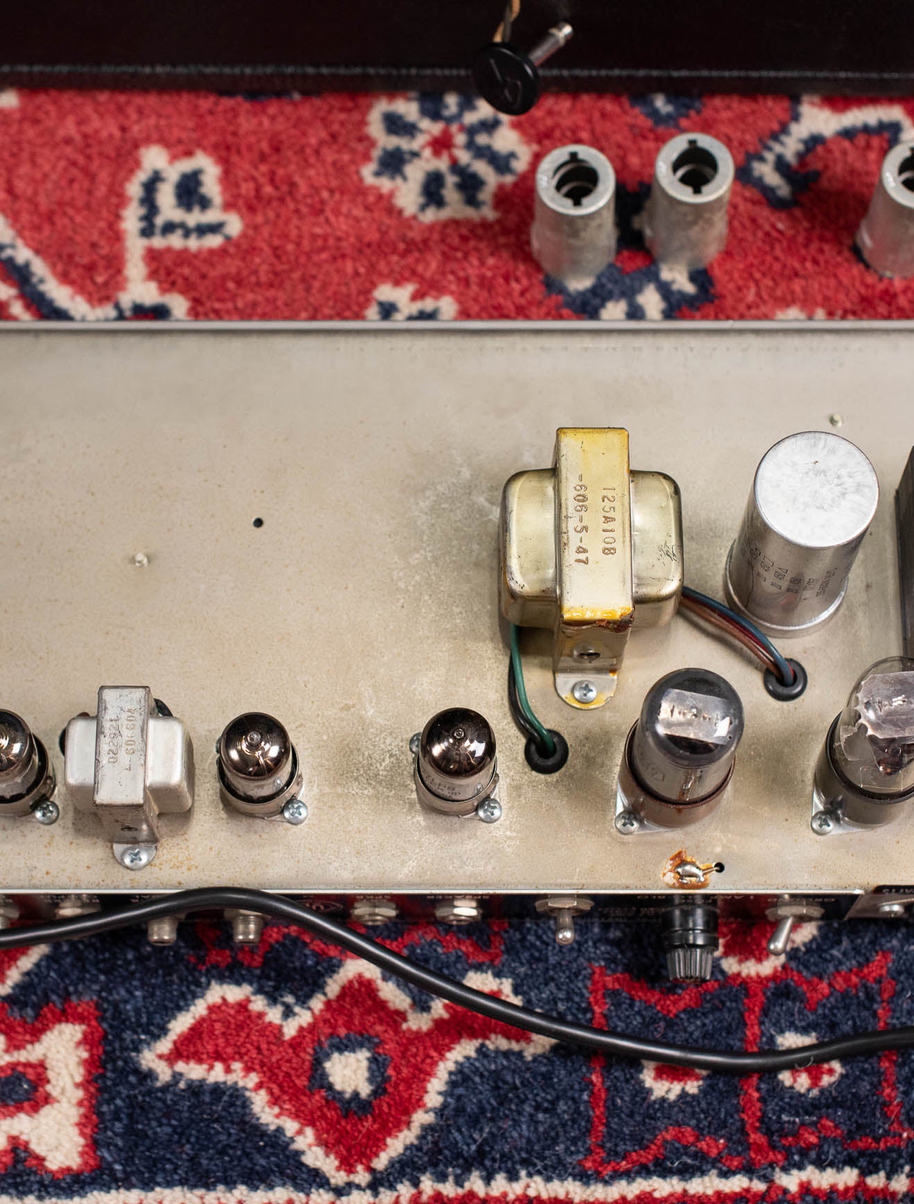 Original output transformer, power transformer, 1966 Fender Princeton Reverb amp