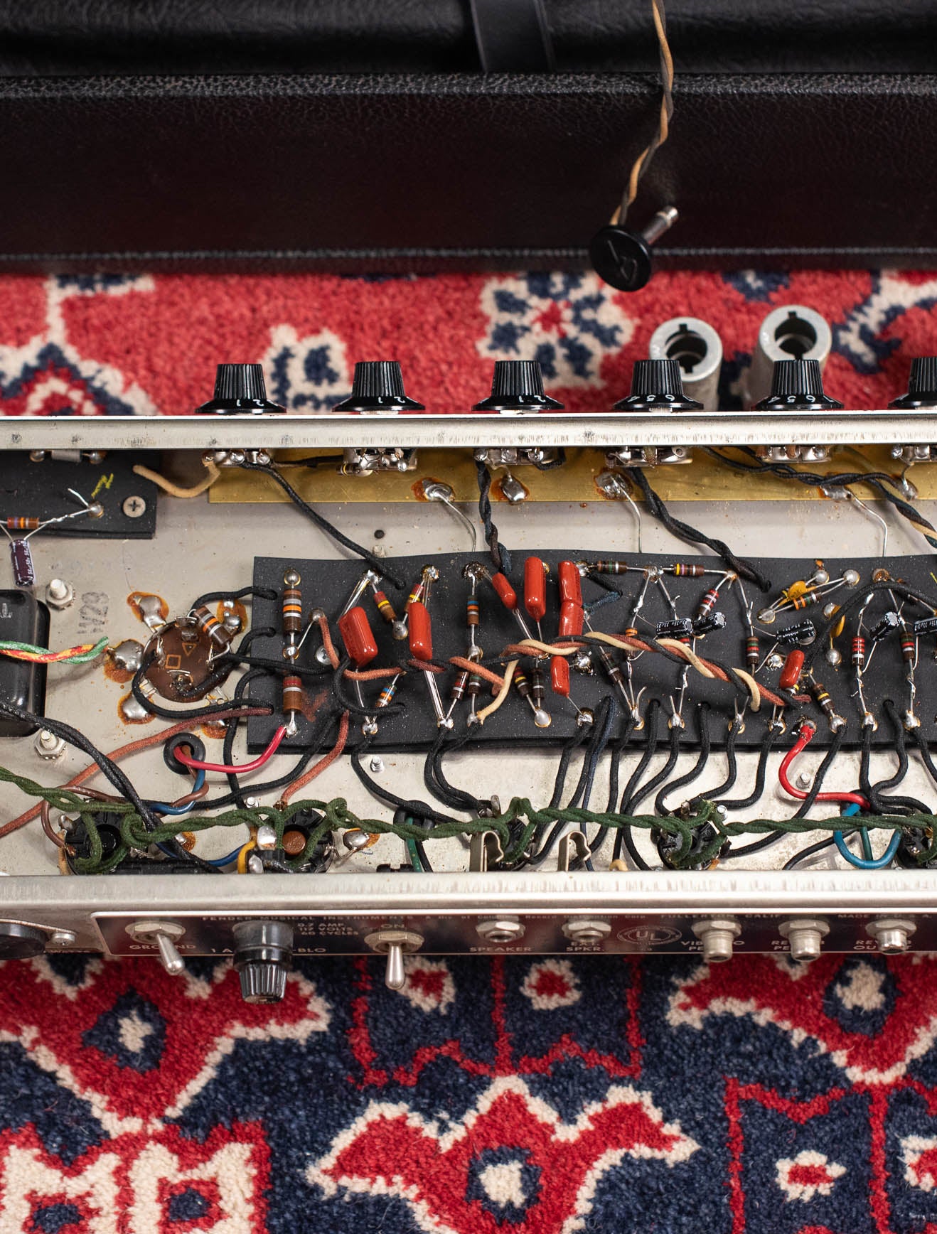 Circuit board, Fender Princeton Reverb amp 1966