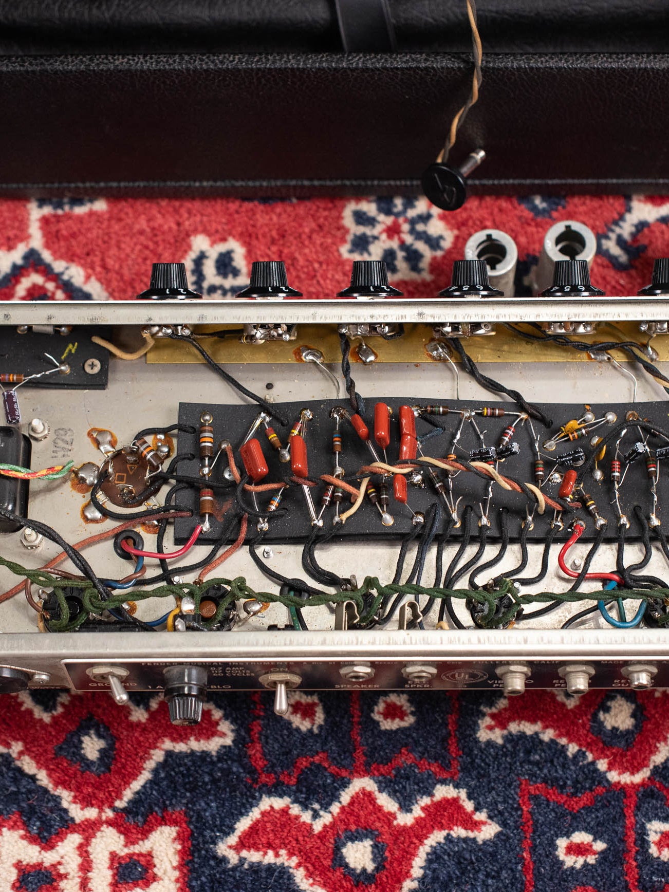 Circuit board, Fender Princeton Reverb amp 1966