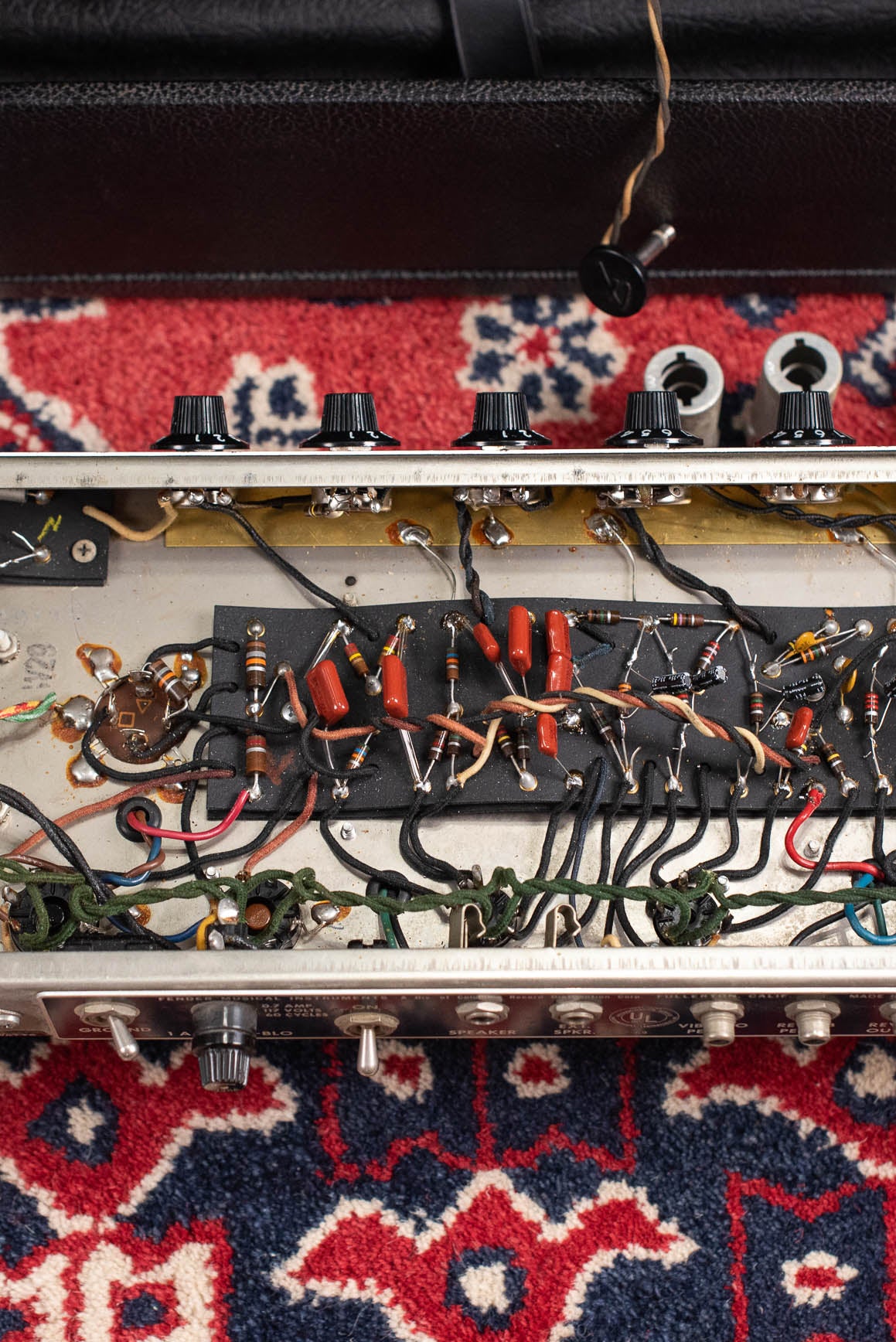 Circuit board, Fender Princeton Reverb amp 1966