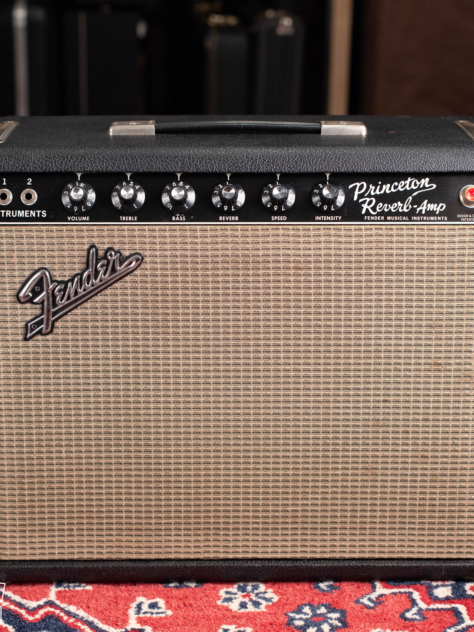 Vintage 1966 Fender Princeton Reverb guitar amplifier