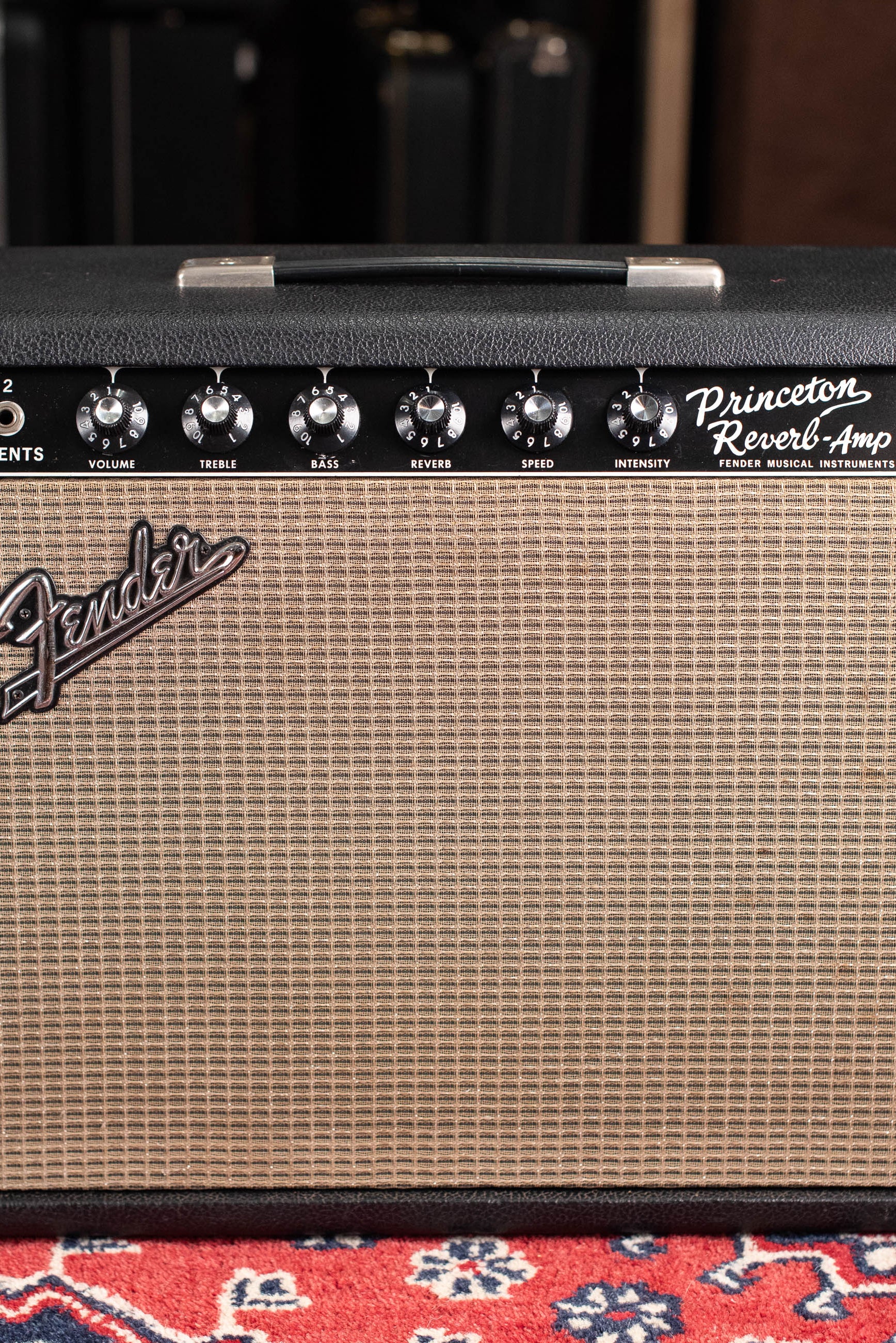 Vintage 1966 Fender Princeton Reverb guitar amplifier